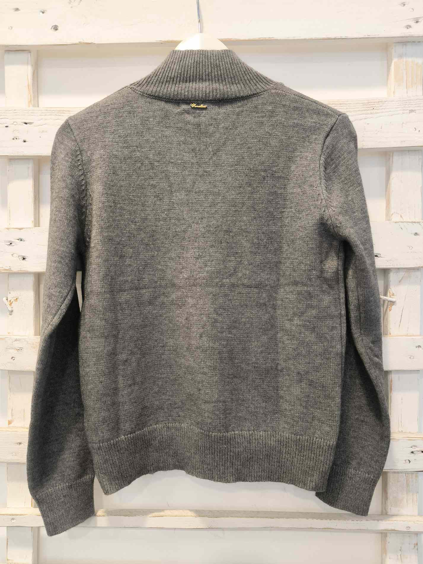 LUPETTO CON BOTTONI - Grigio