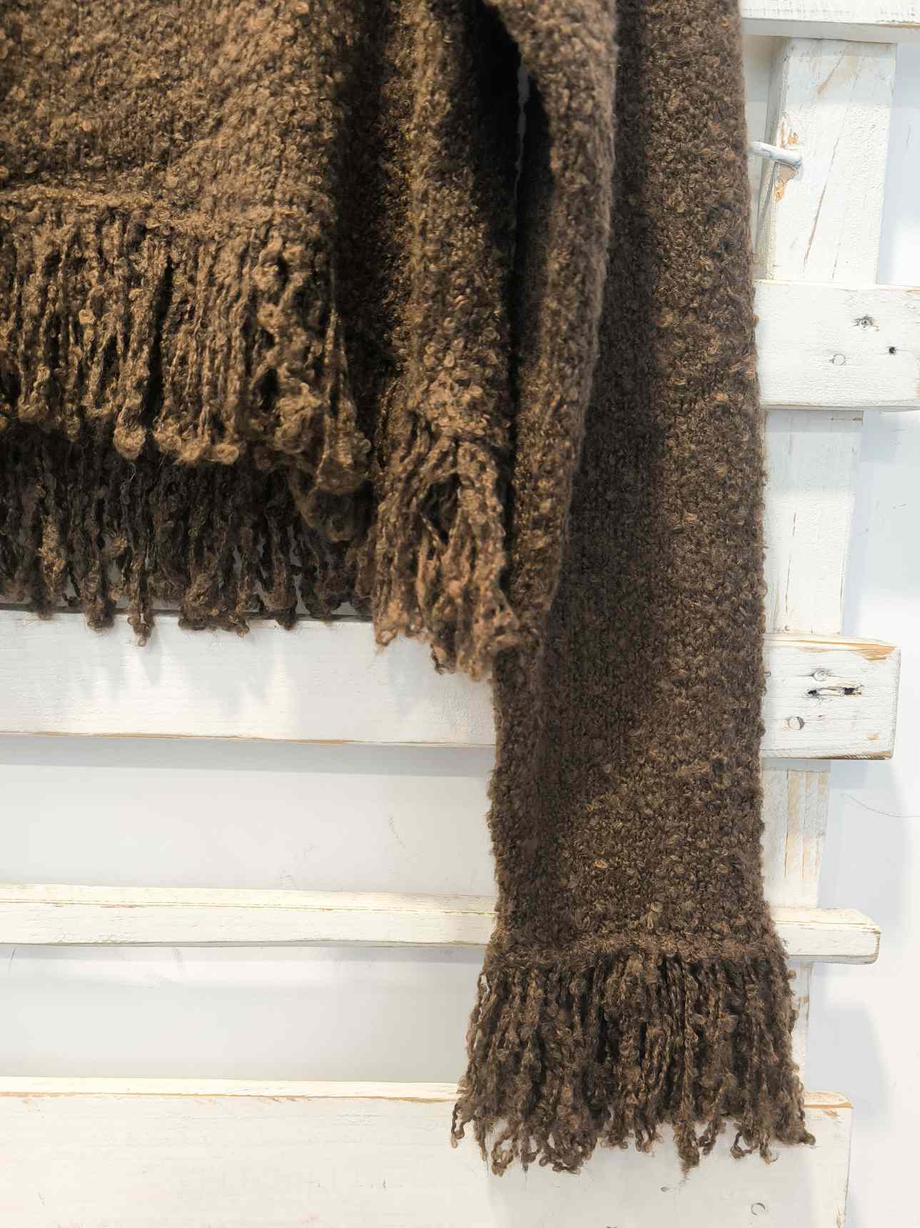 MAGLIA FRANGE - moro