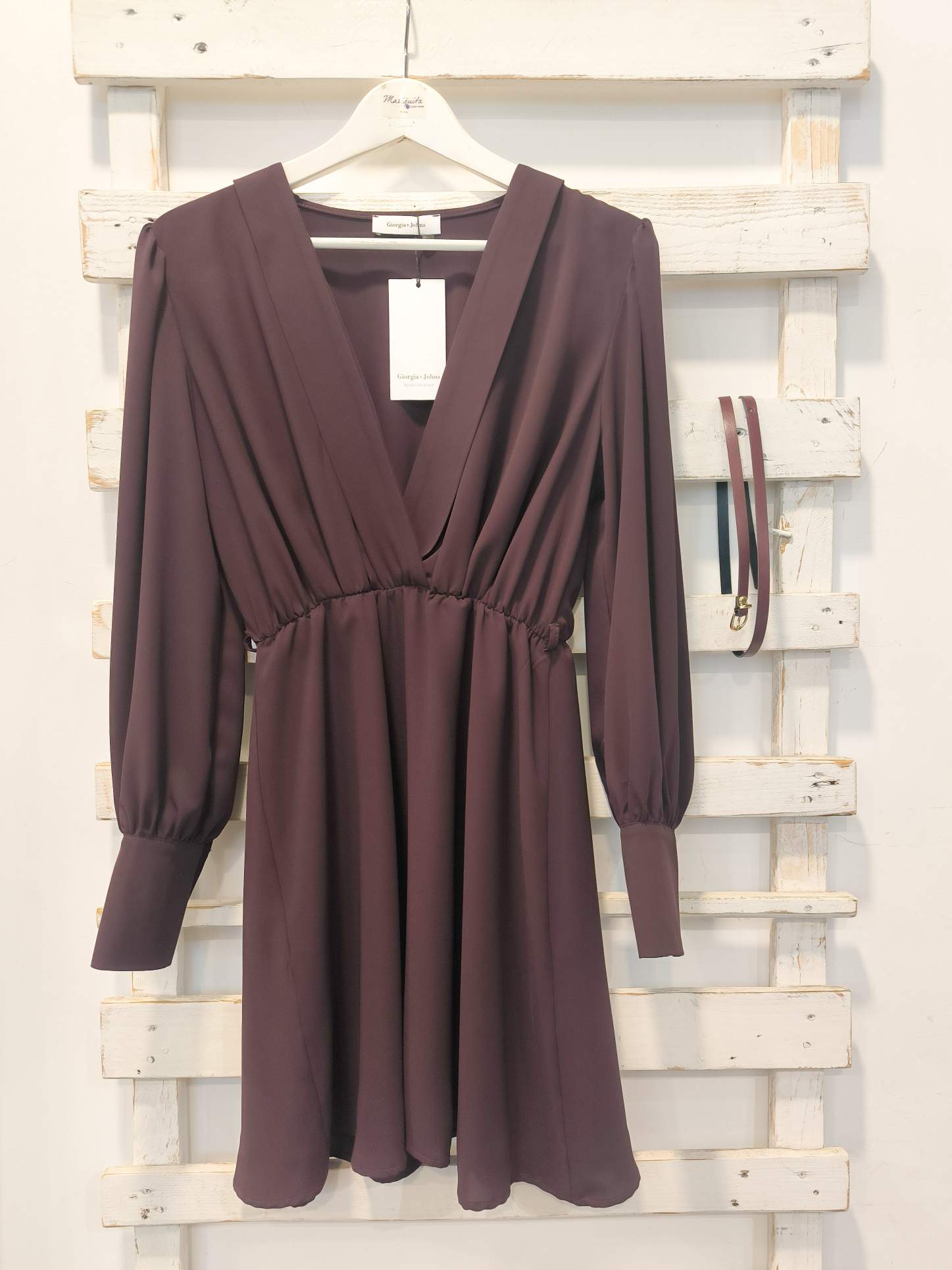 ABITO FLUIDO - BORGOGNA