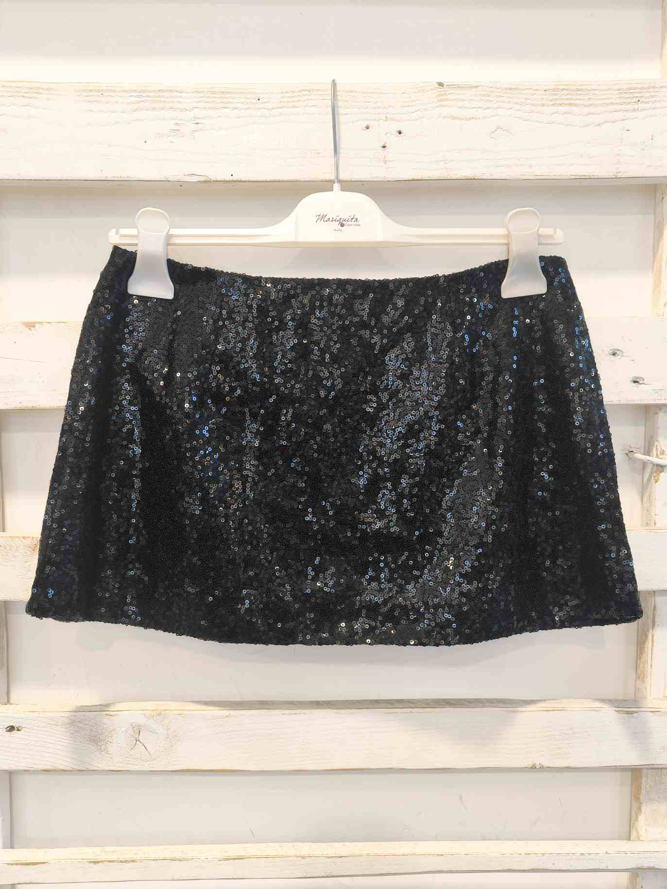 GONNA PAILLETTES - nero