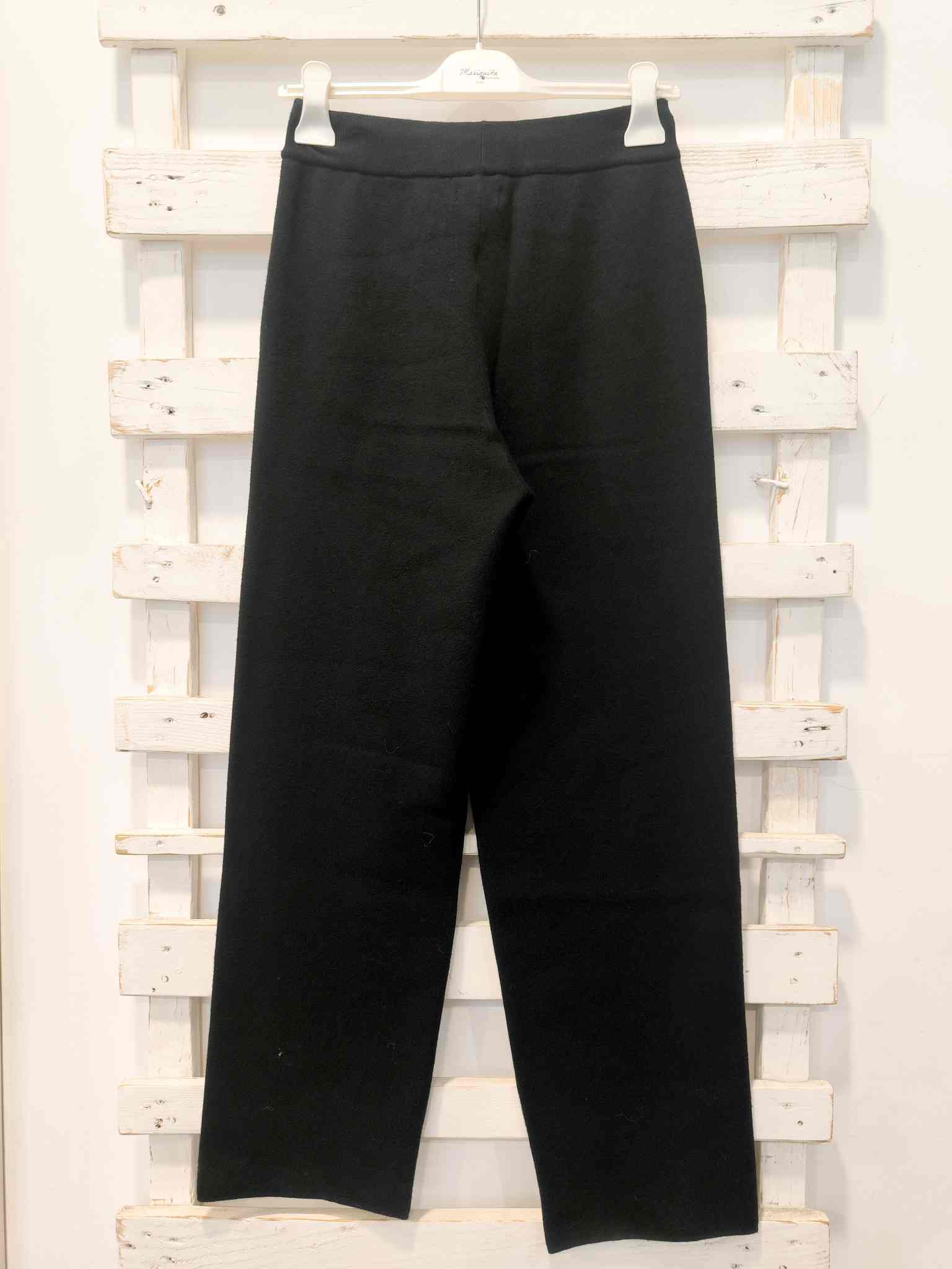 PANTALONE PERLE - nero