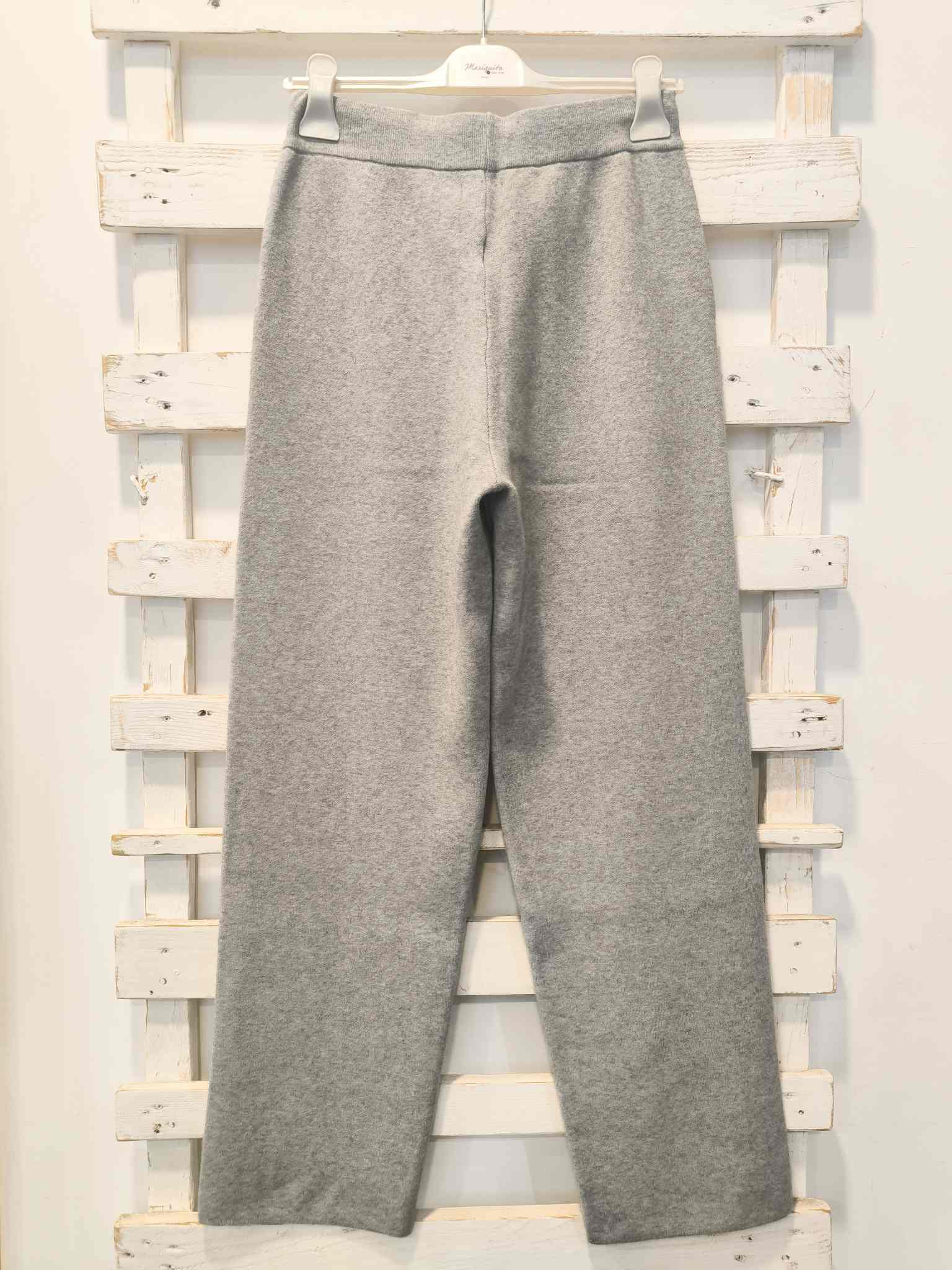 PANTALONE PERLE - Grigio