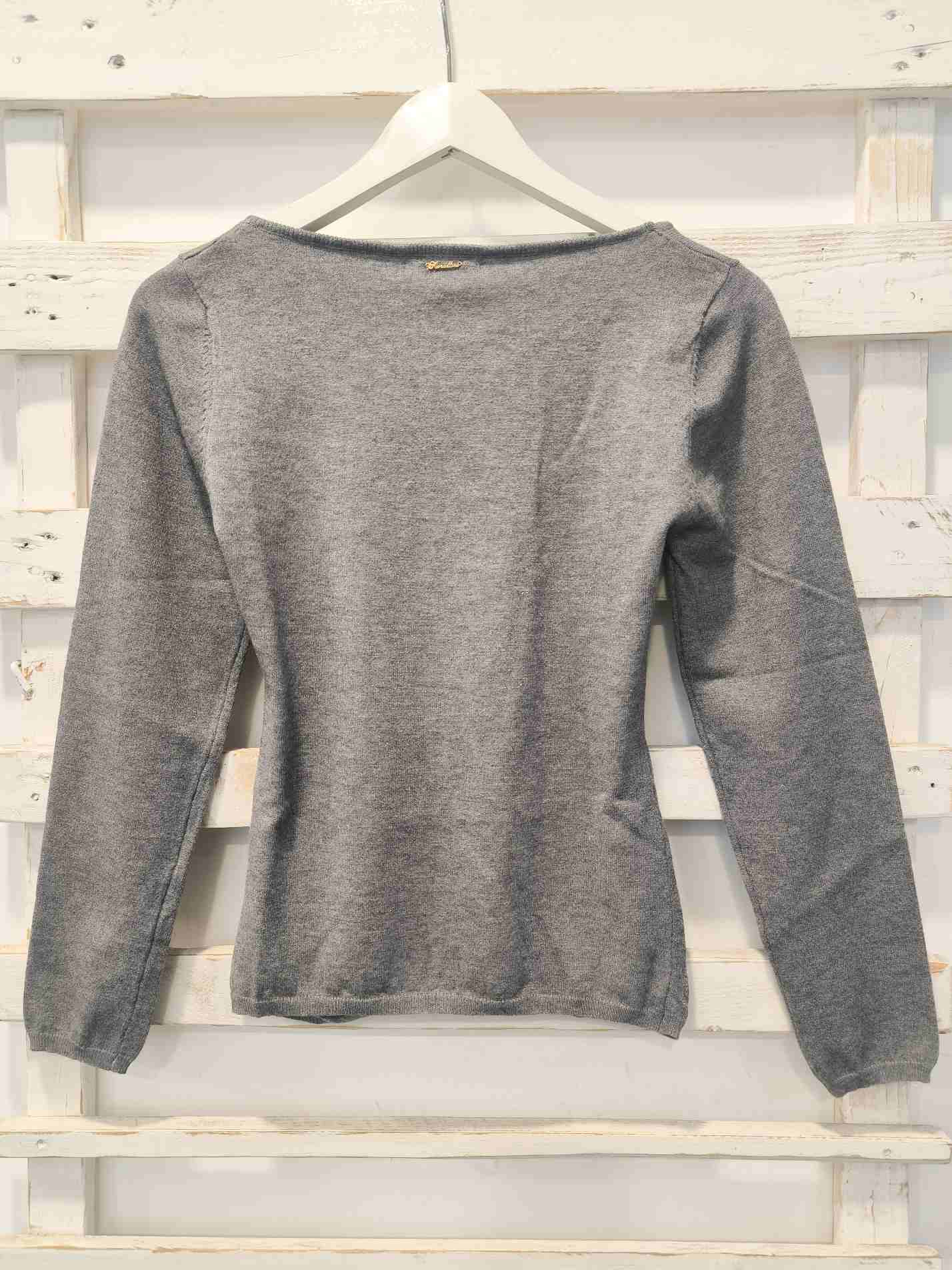 Maglia arricciata - Argento