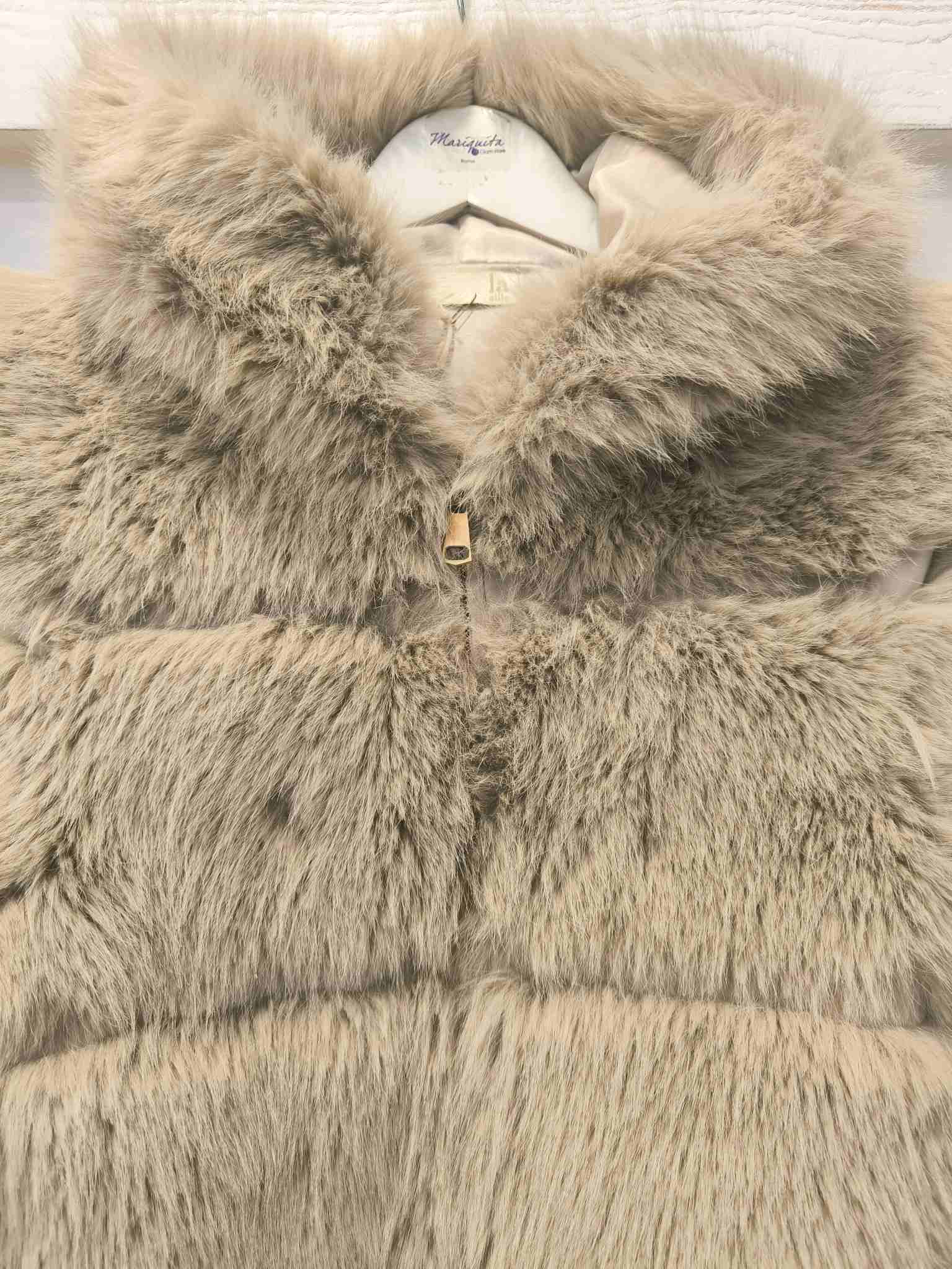 ECOPELLICCIA CAPPUCCIO - Burro