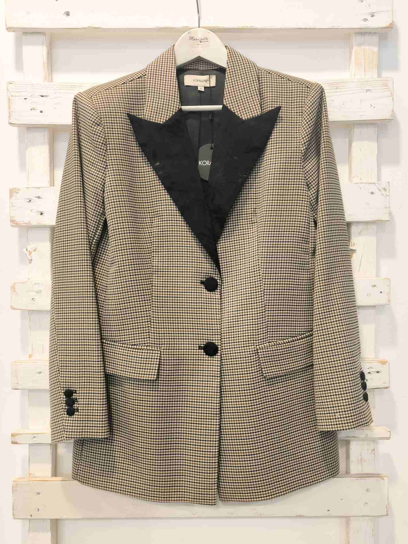 GIACCA PIED DE POLULE - sabbia