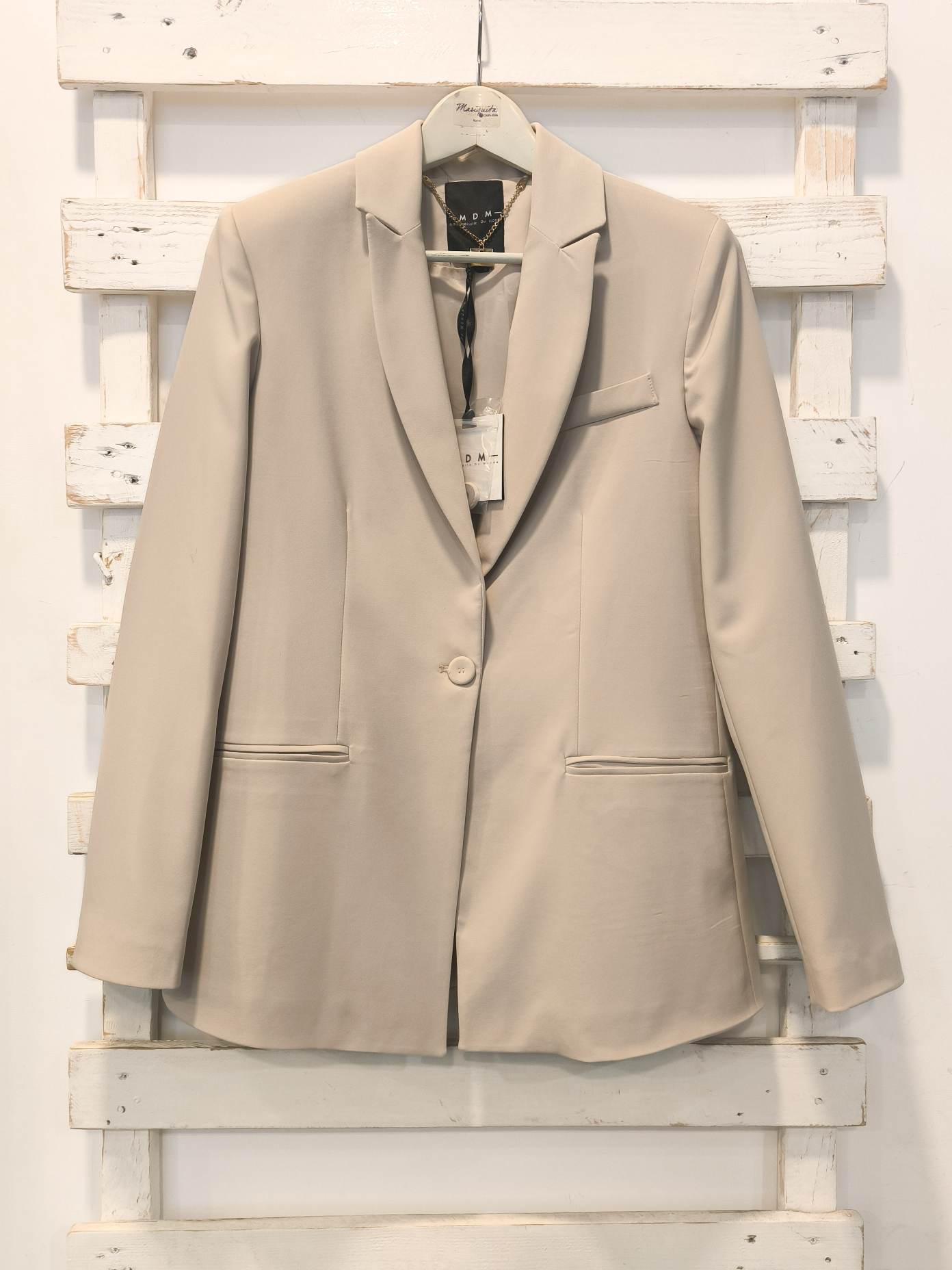 GIACCA CON TASCHINO - Burro