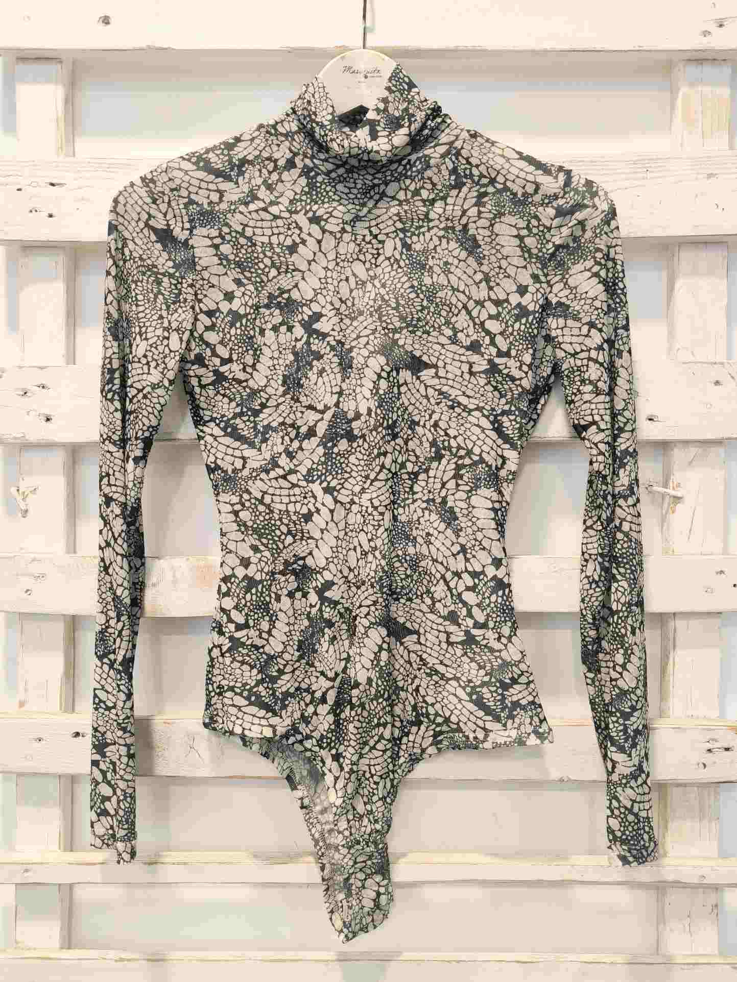 BODY MANICA LUNGA - fantasia