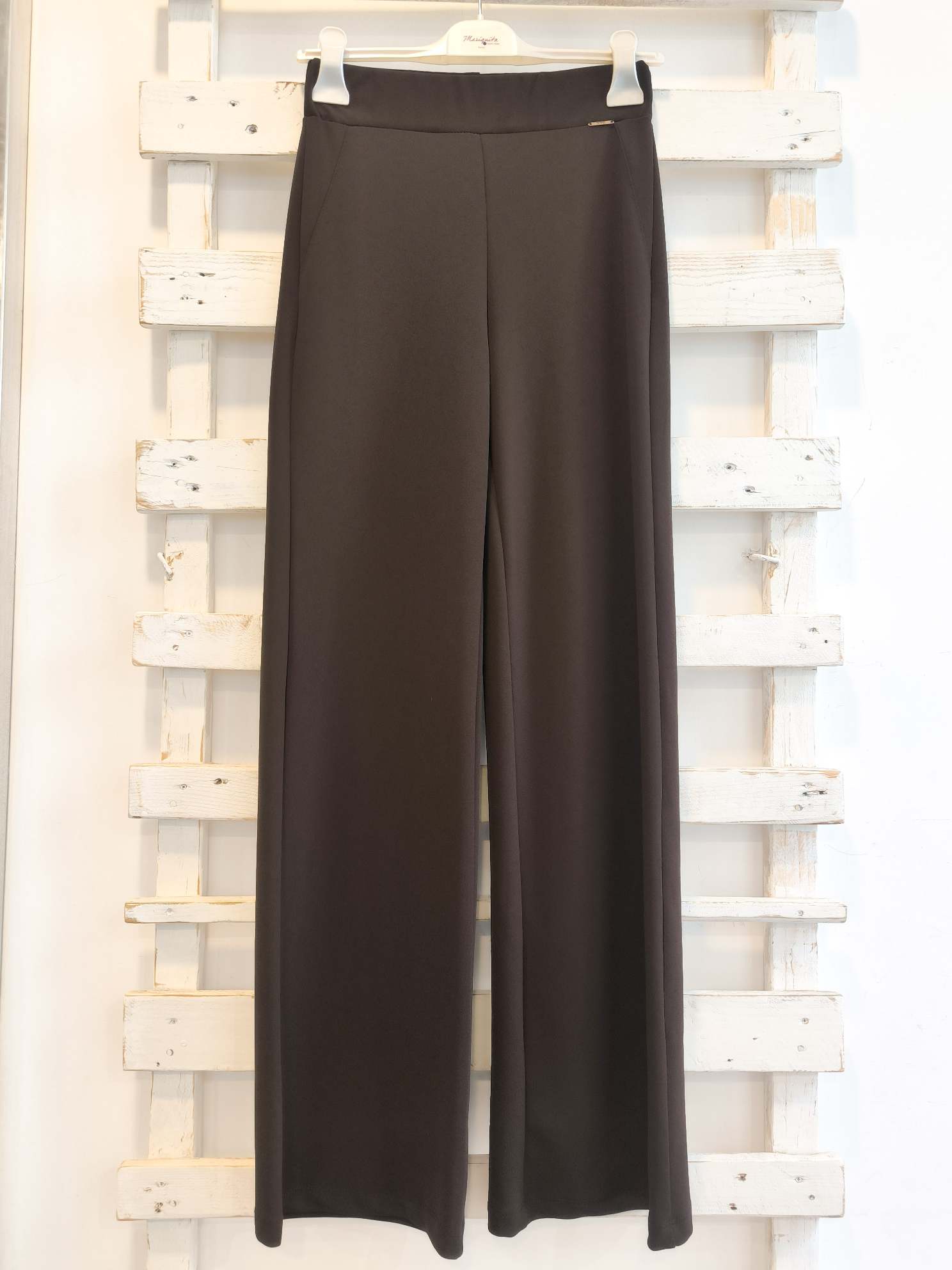 PANTALONE PALAZZO - moro