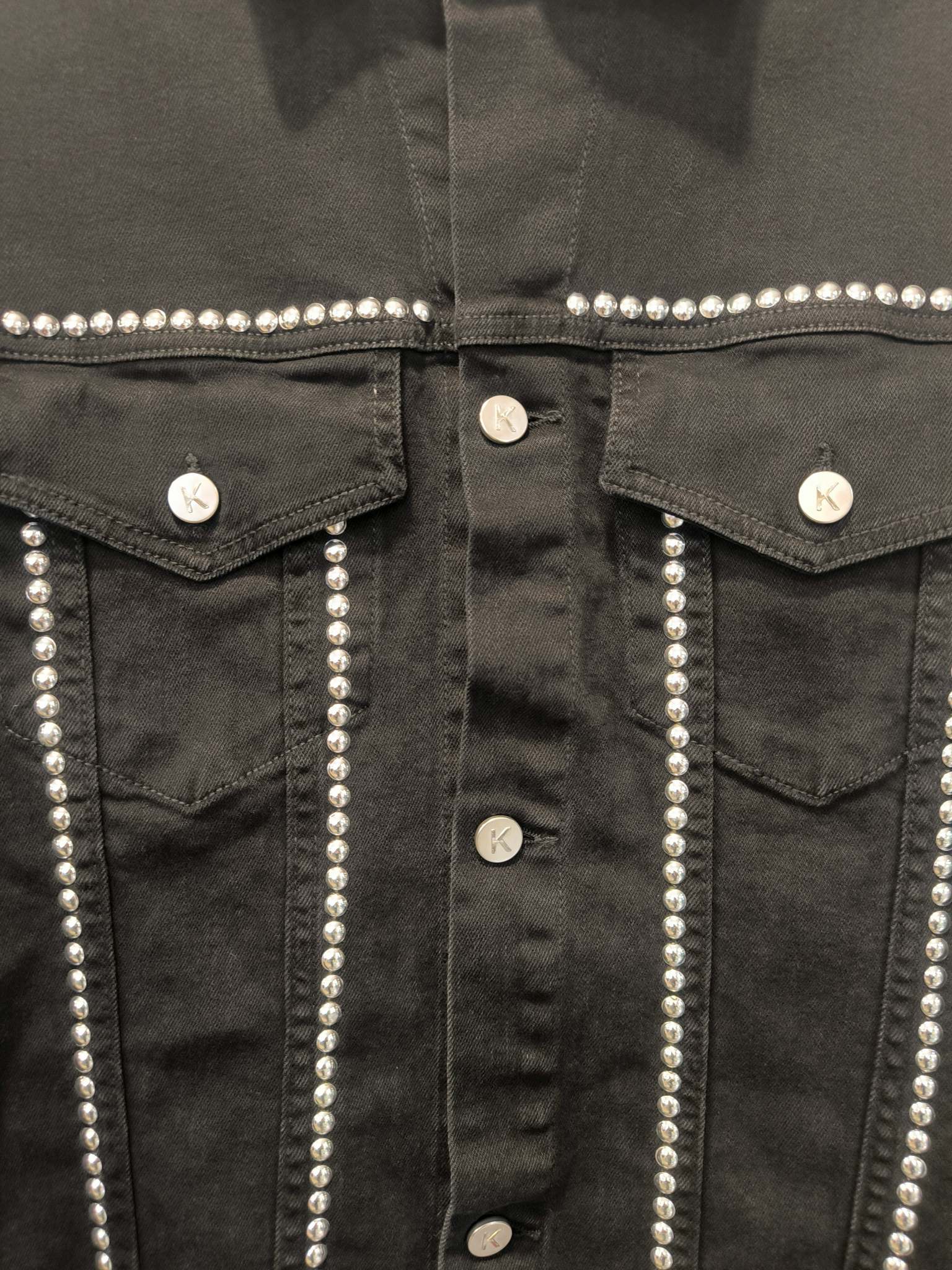 GIACCA BORCHIE - nero