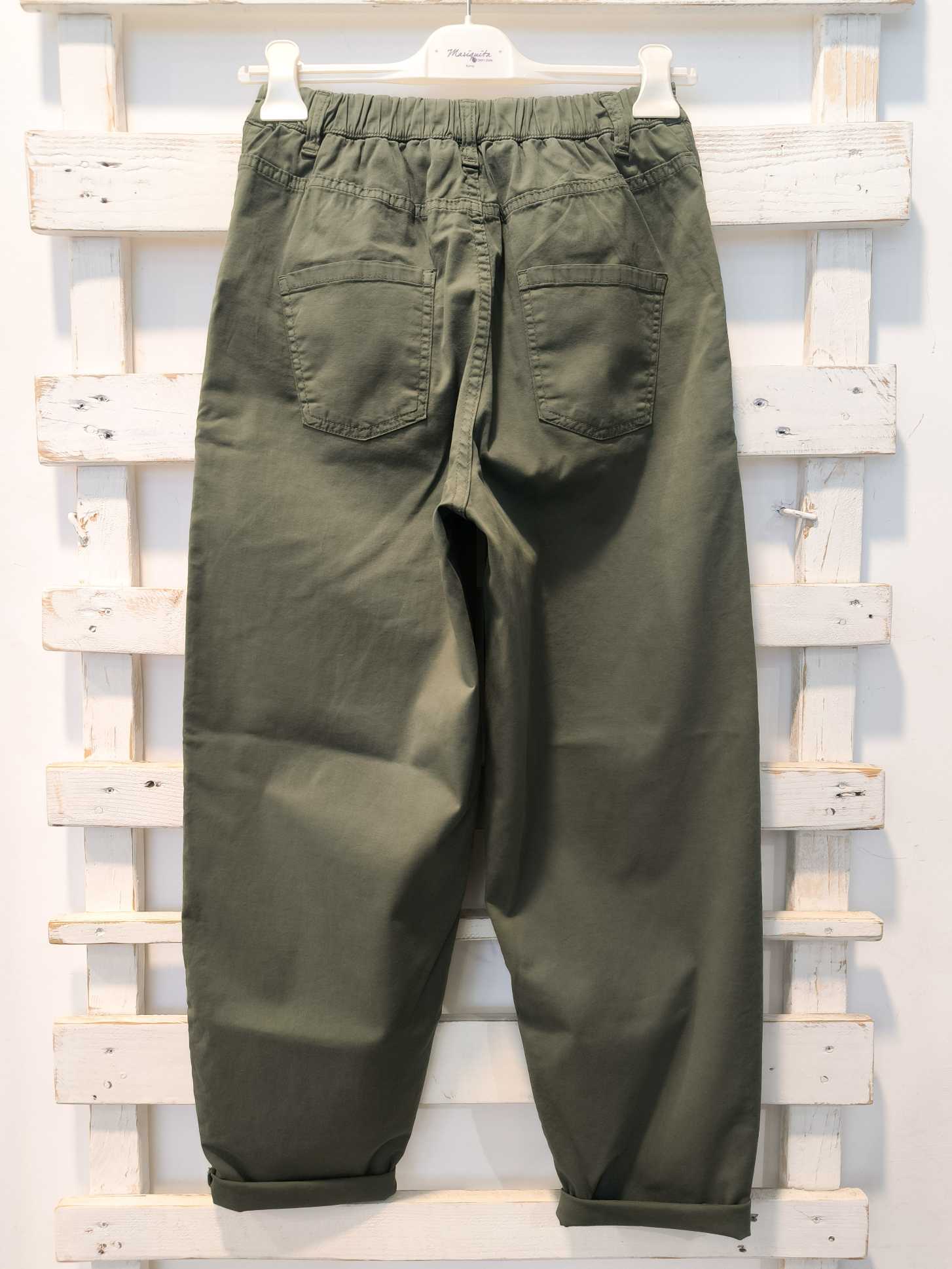 PANTALONBE BOY FIT - MILITARY