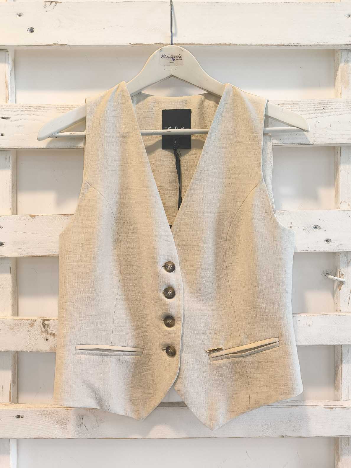 GILET - Crema
