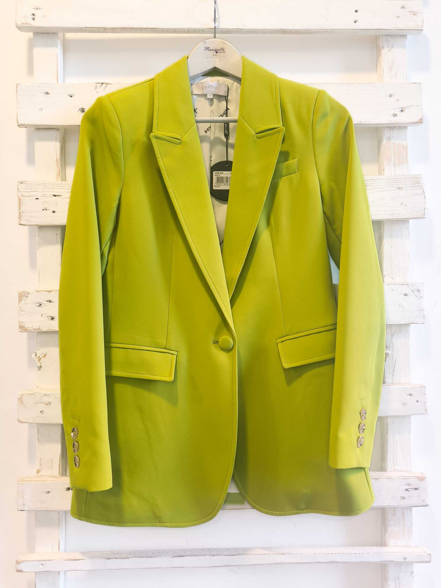 GIACCA BASIC - Lime