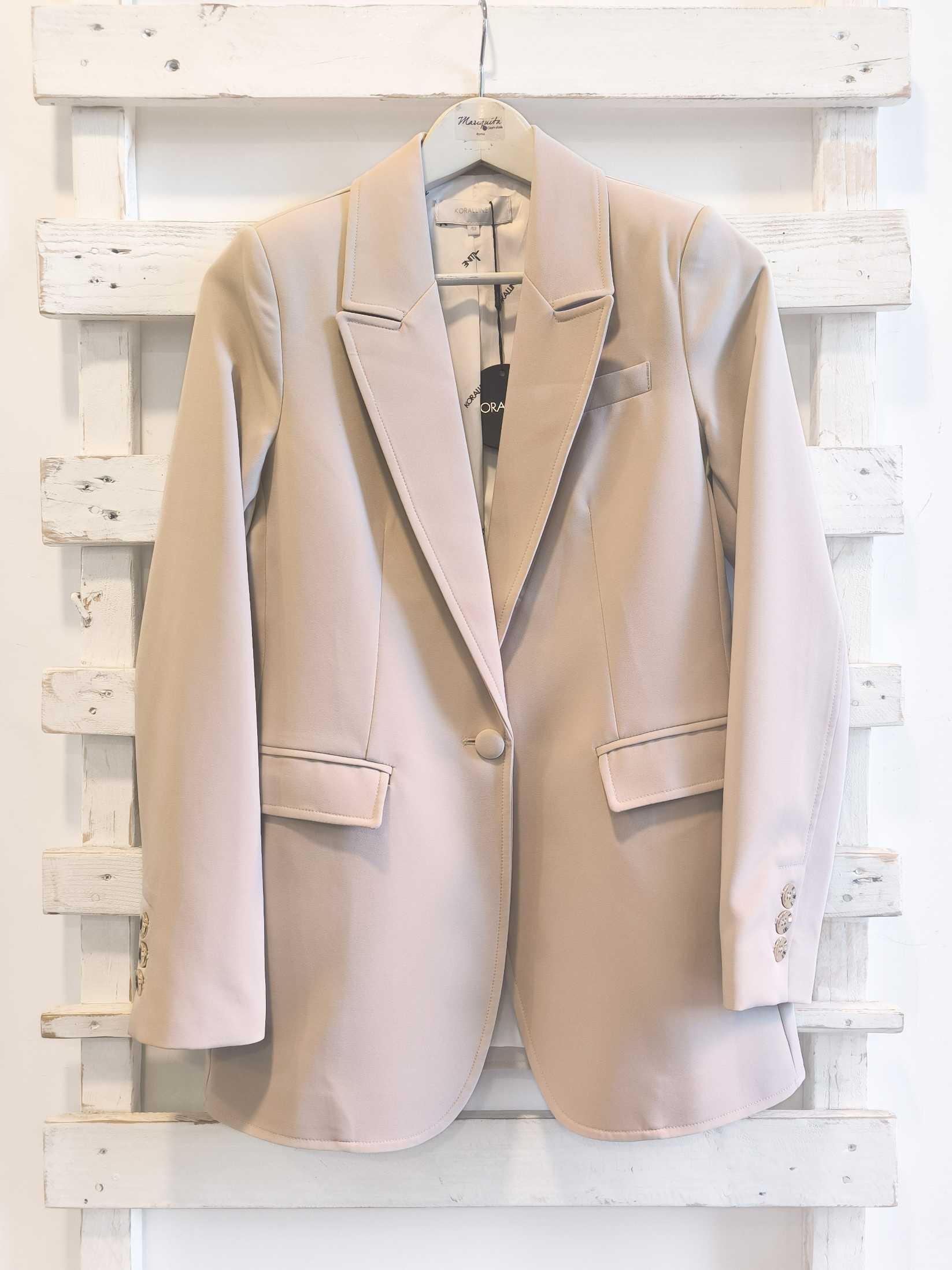 GIACCA BASIC - beige