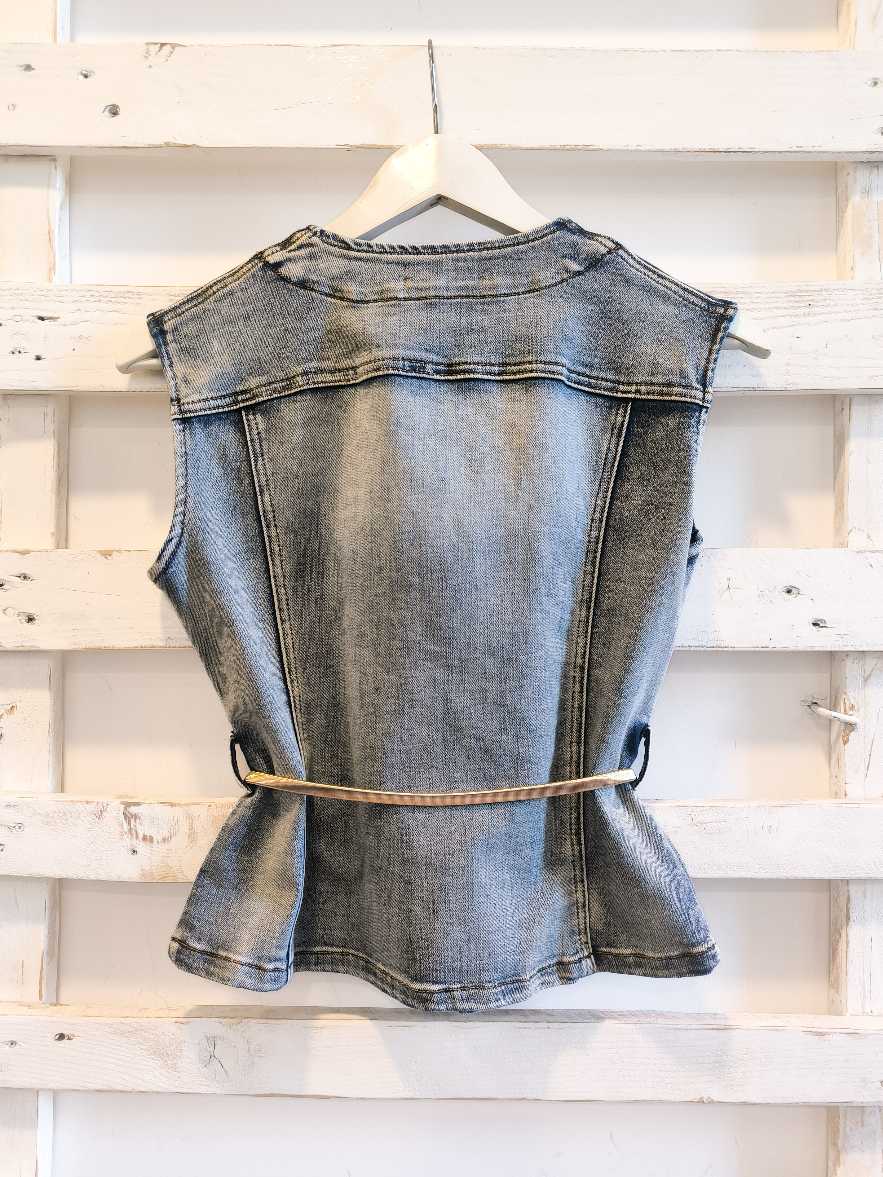 GILET DENIM - denim