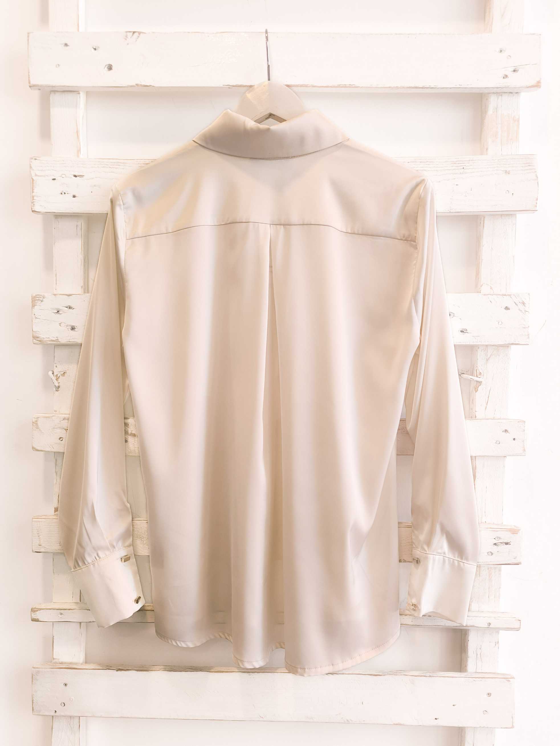 CAMICIA POLSI ALTI - Burro