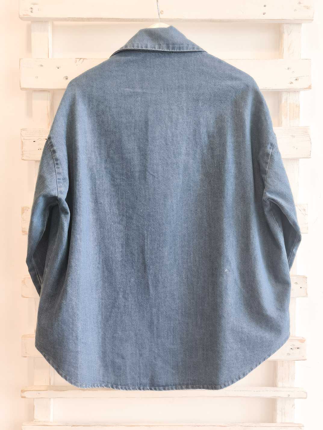 CAMICIA DENIM OVER - Jeans