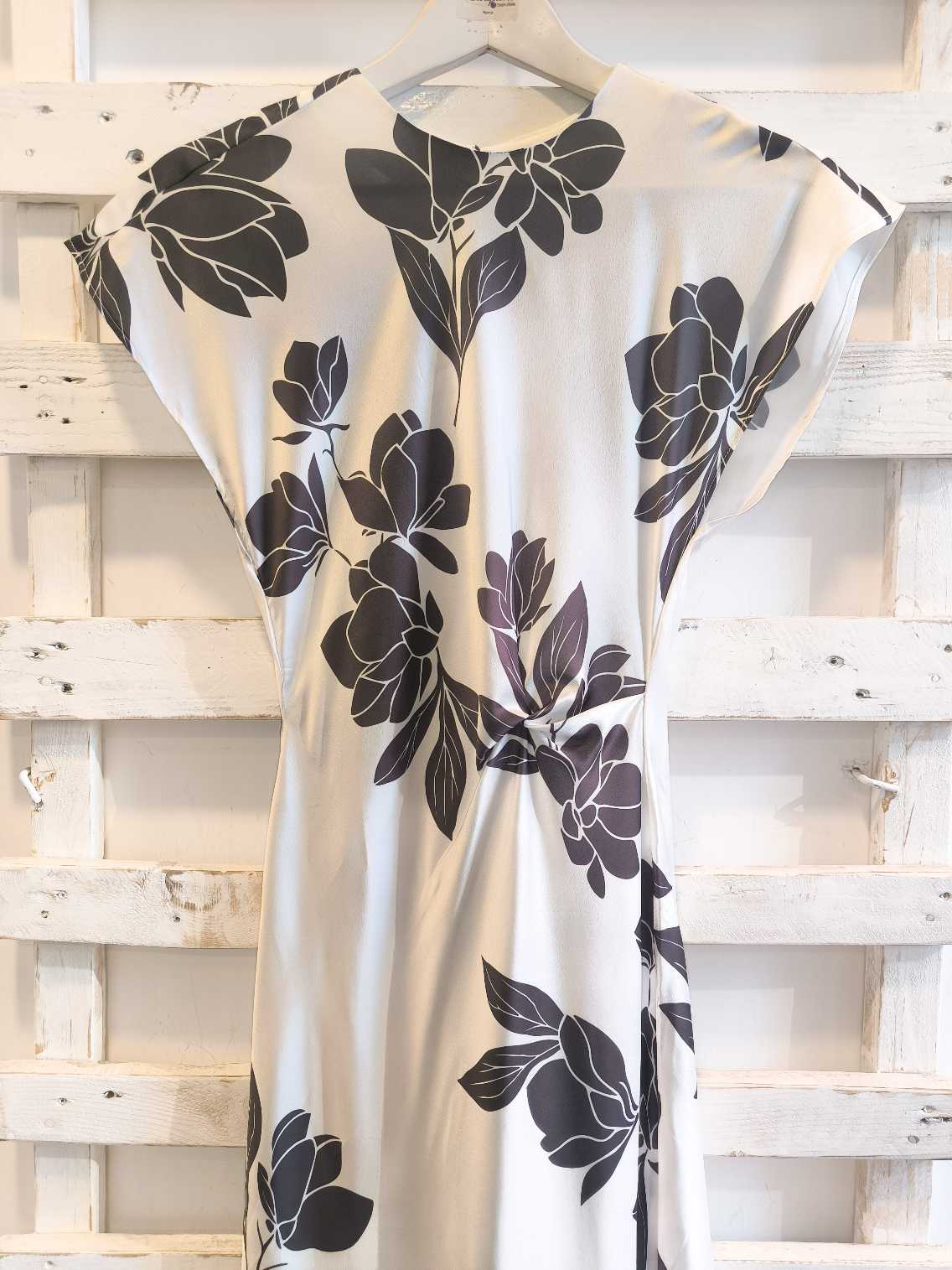 ABITO LUNGO - bianco/nero