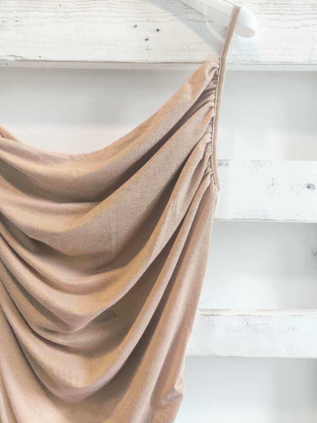 TOP MONOSPALLA - rosa