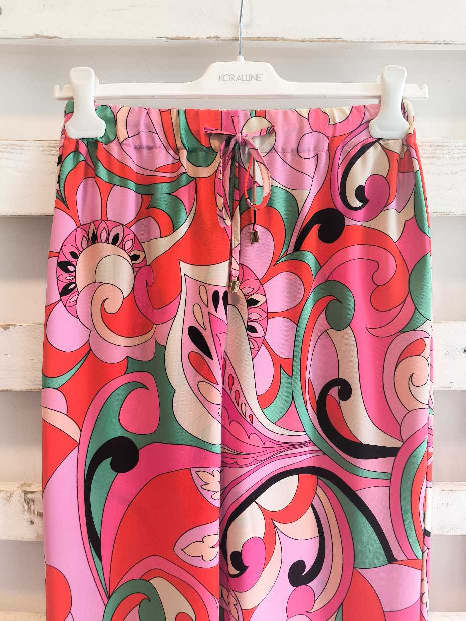PANTALONE COULISSE - rosa
