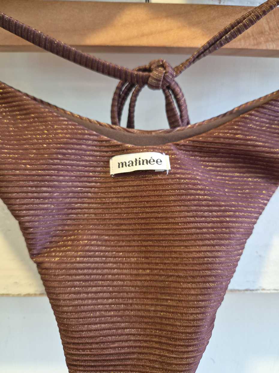 MINA COSTINA LUREX - Marrone