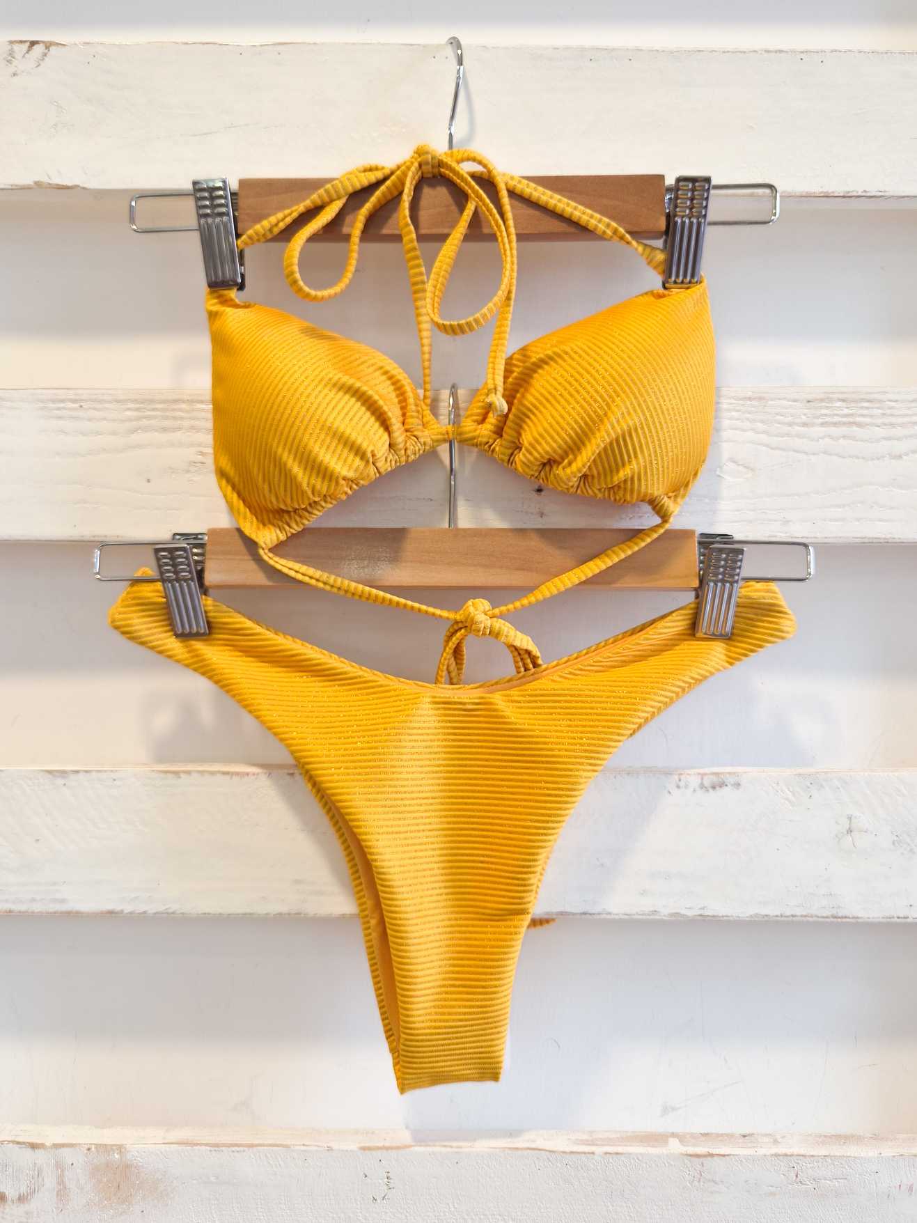 MINA COSTINA LUREX - Giallo