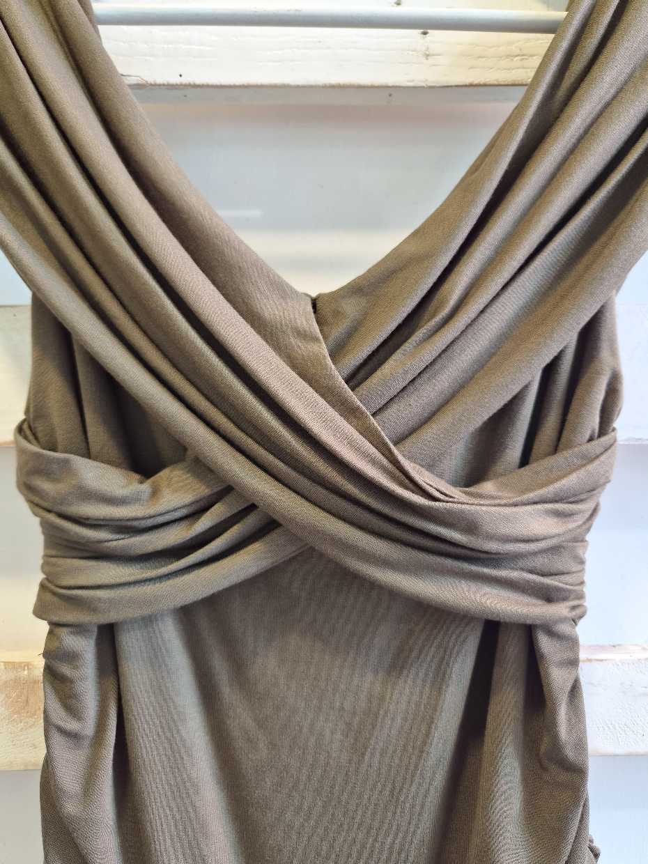 TOP DRAPPEGGIO - militare