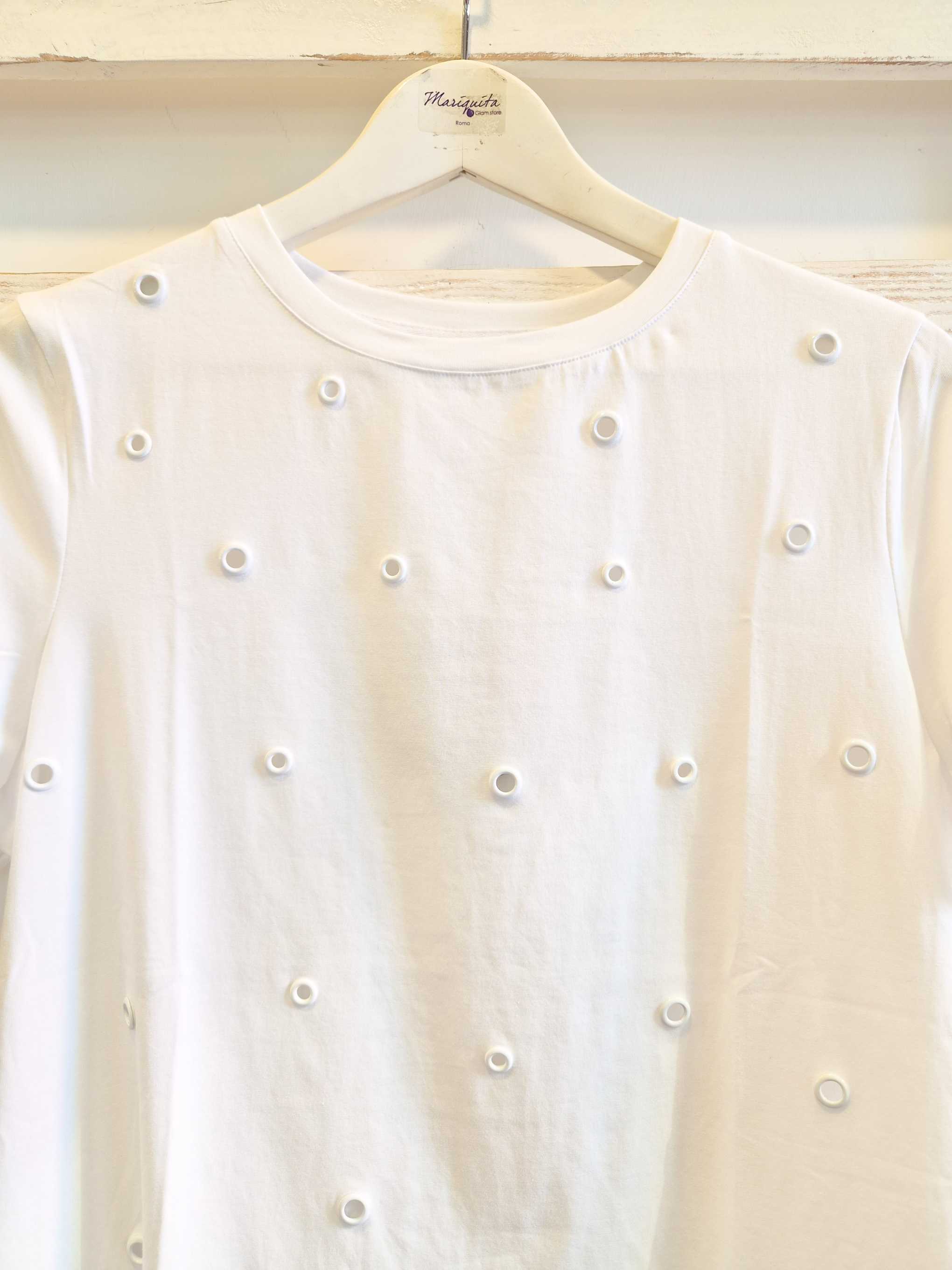 T-SHIRT LUMINELLI - Bianco