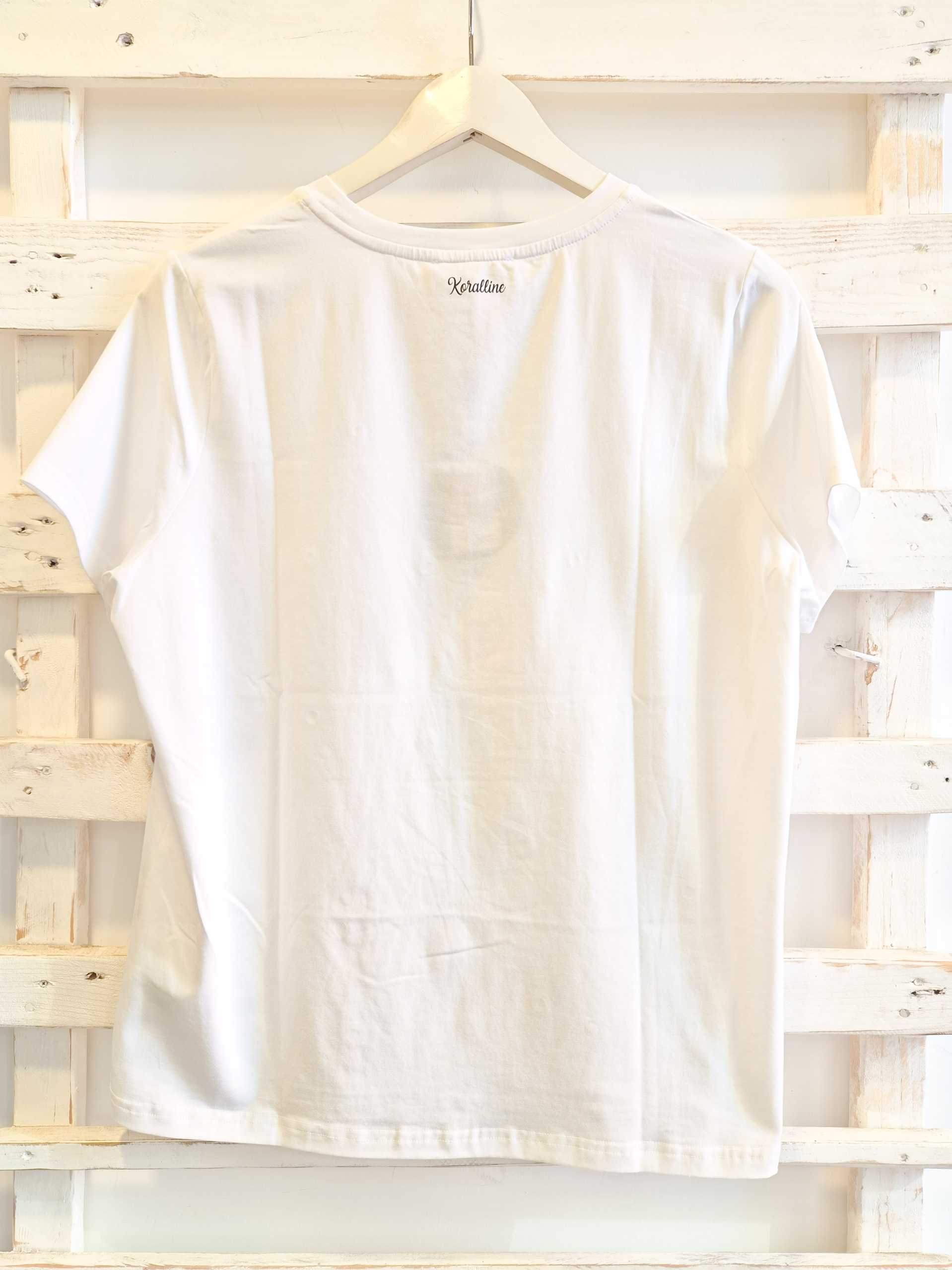 T-SHIRT LUMINELLI - Bianco