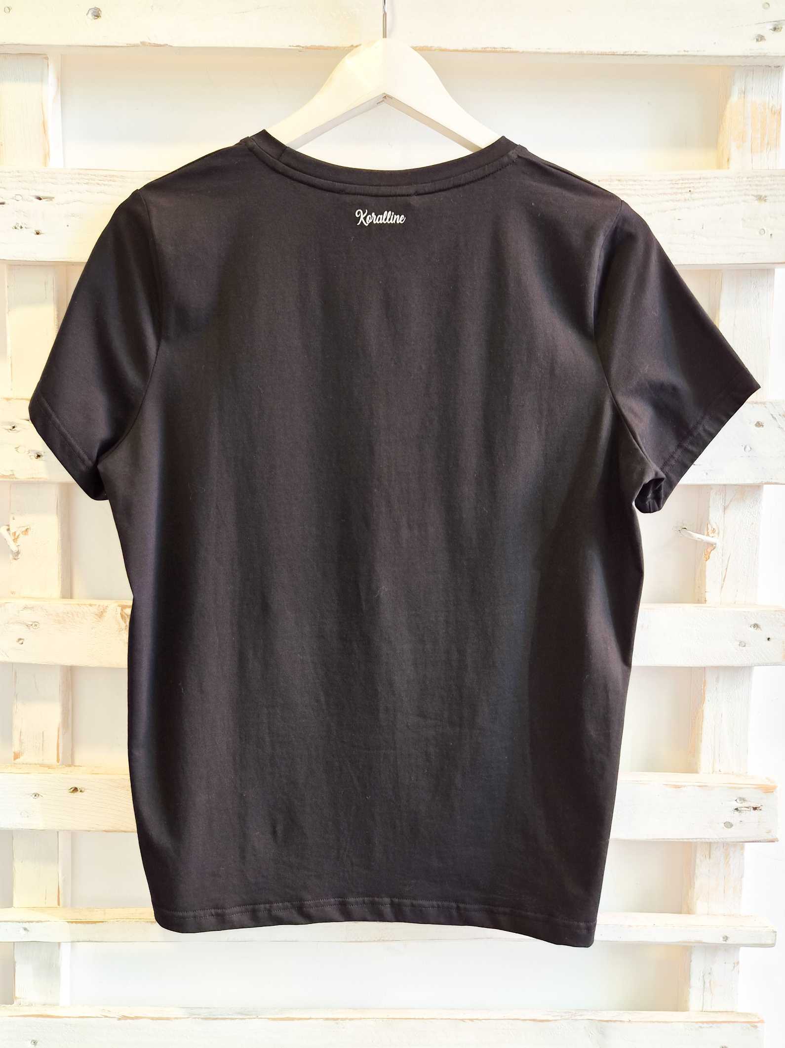 T-SHIRT LUMINELLI - nero