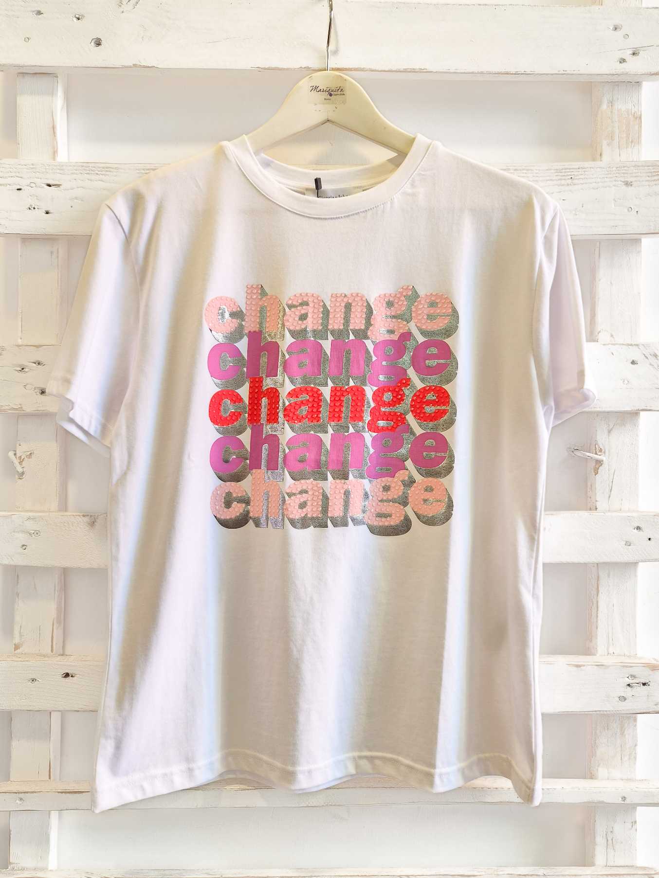 T-SHIRT CHANGE - bianca