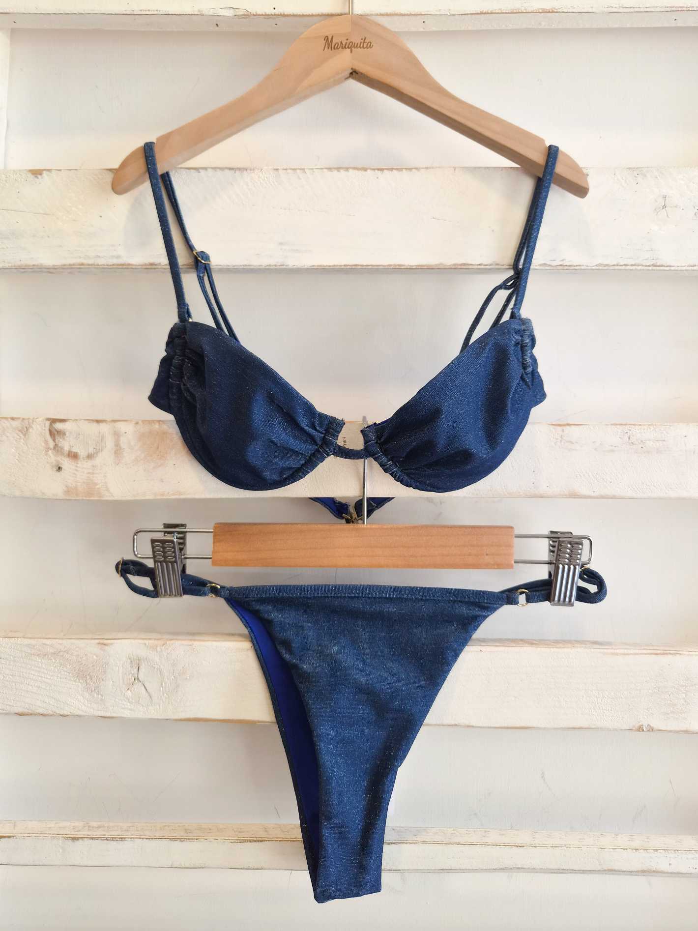 MARINA LUREX - blu