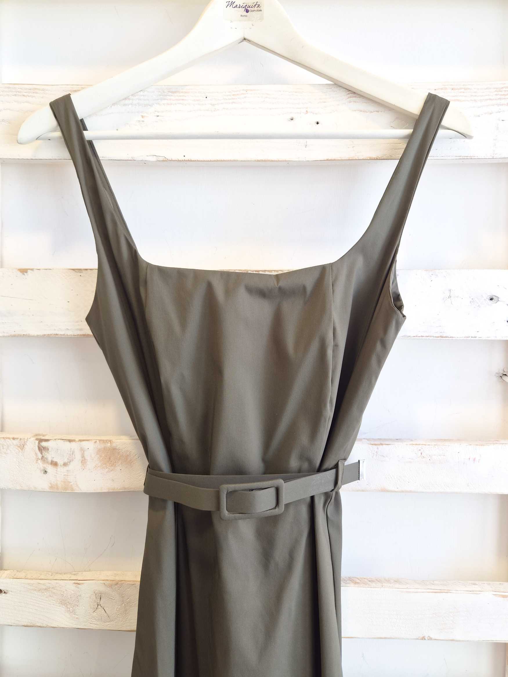 ABITO SCOLLO QUADRATO - militare