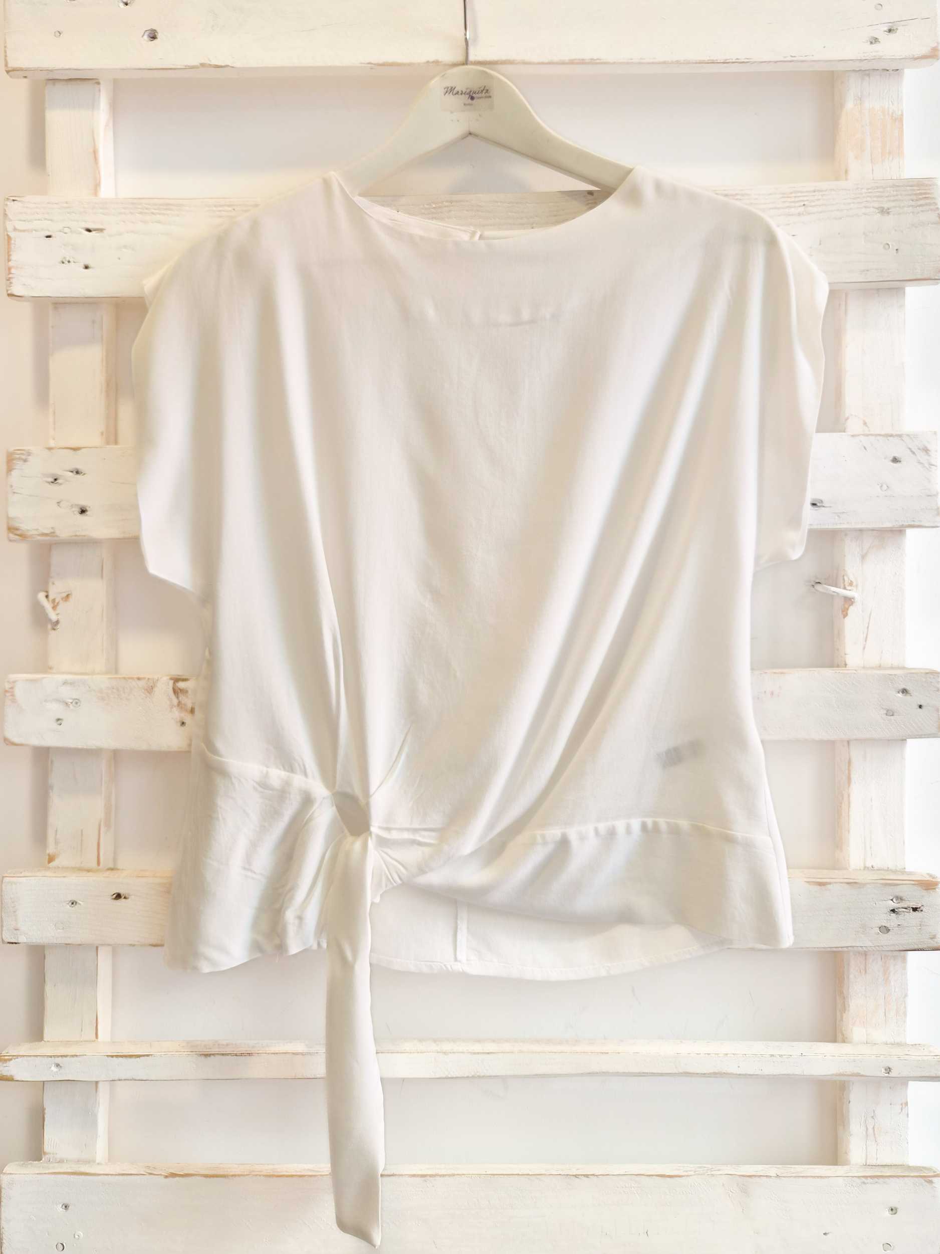 BLUSA NODO - Bianco
