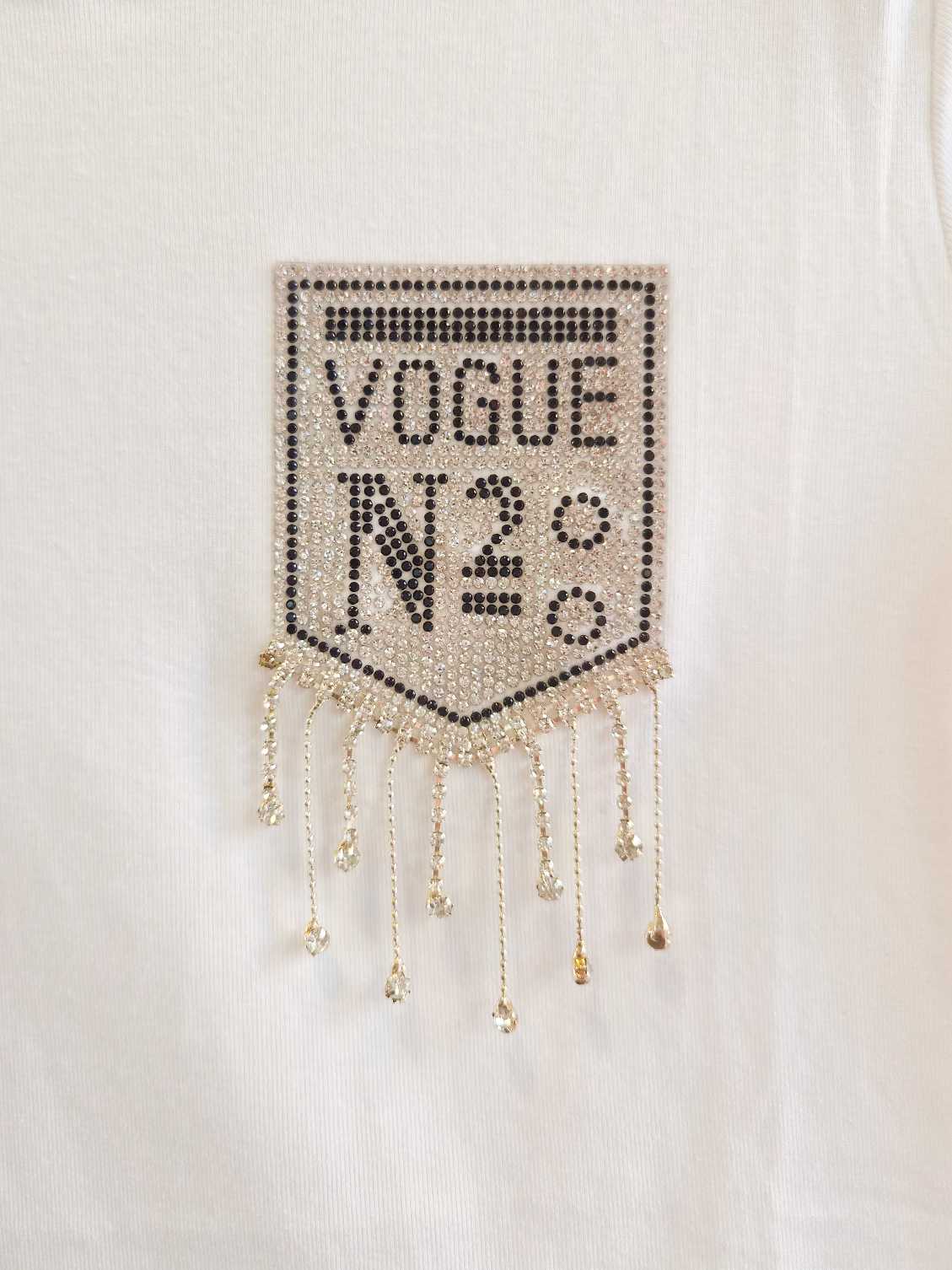 T-SHIRT VOGUE - Bianco