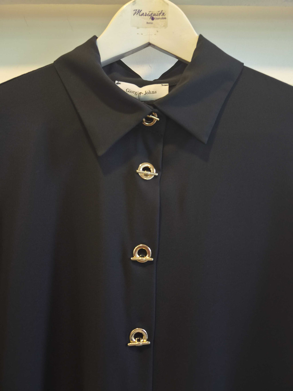 CAMICIA OCCHIELLO - nero