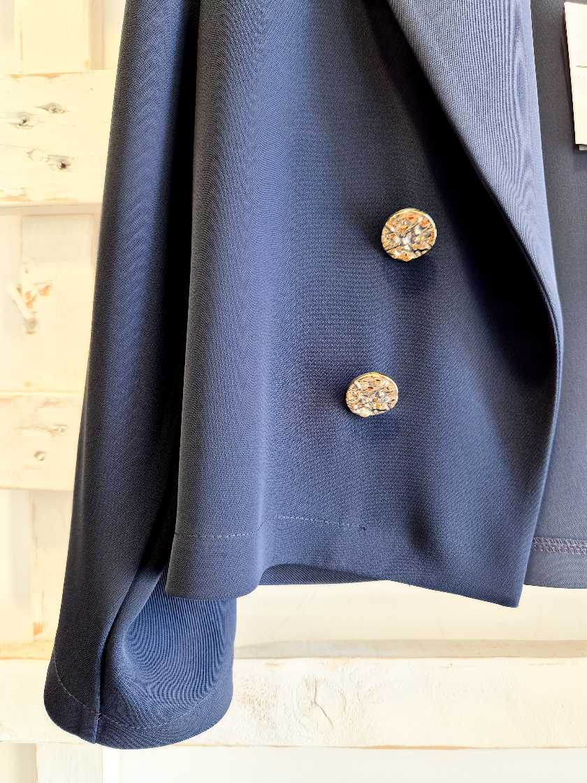 BLAZER CROP - blu