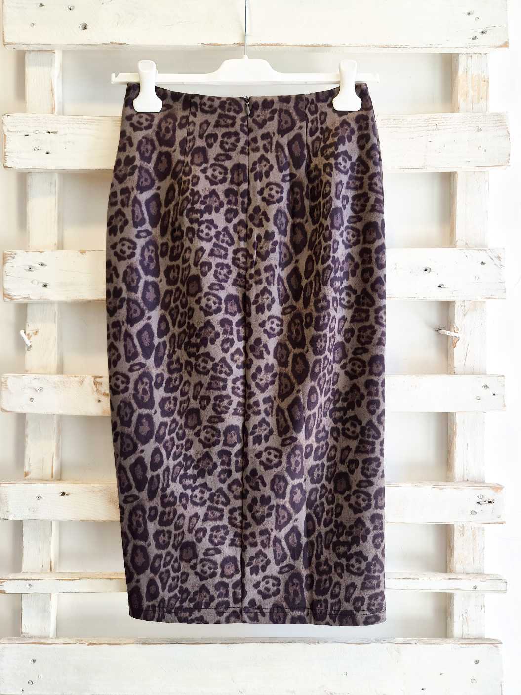 GONNA STRETCH MACULATA - ANIMALIER GRIGIO