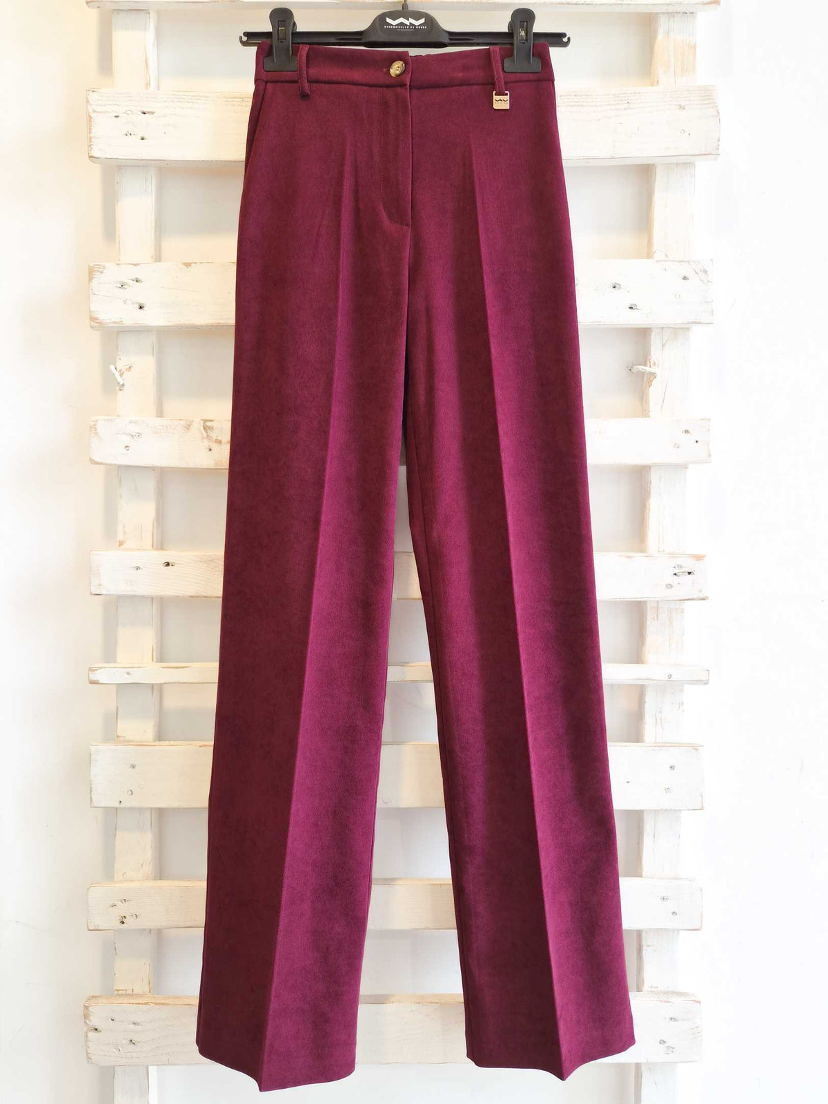 PANTALONE PALAZZO - BORGOGNA