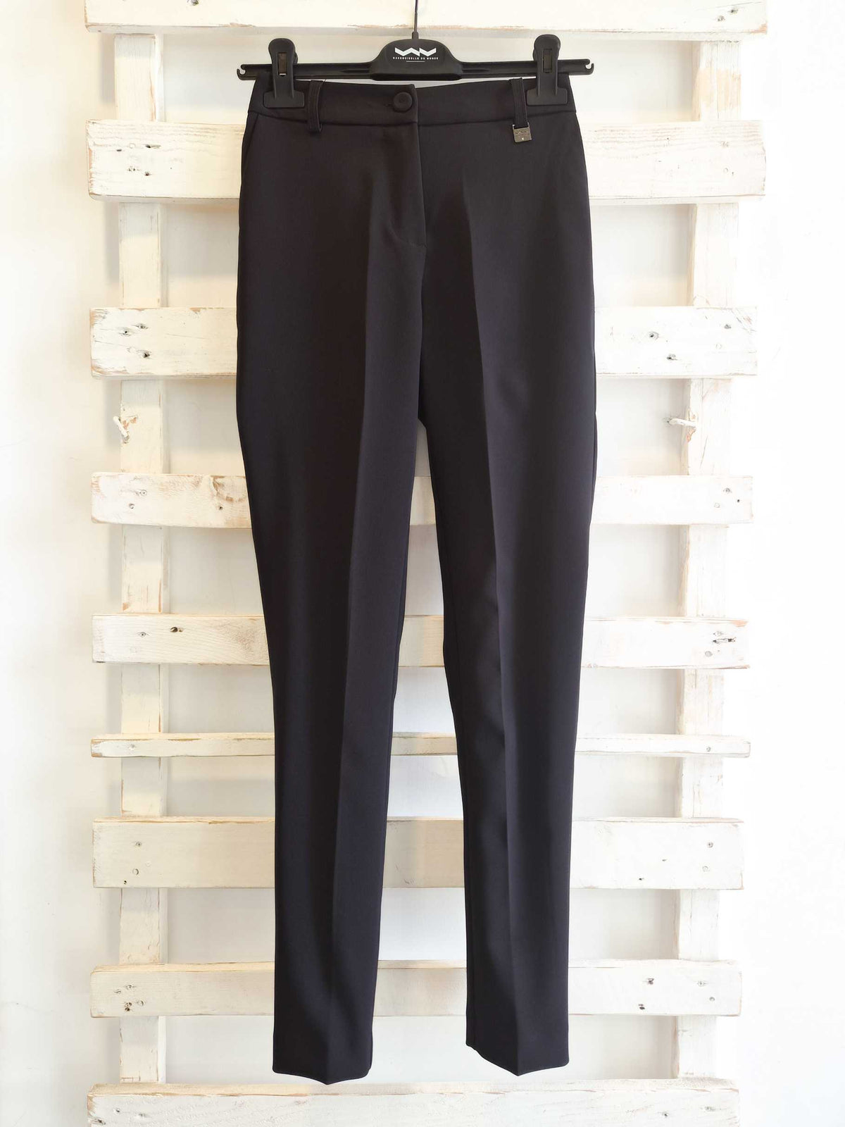 PANTALONE SIGARETTA - nero