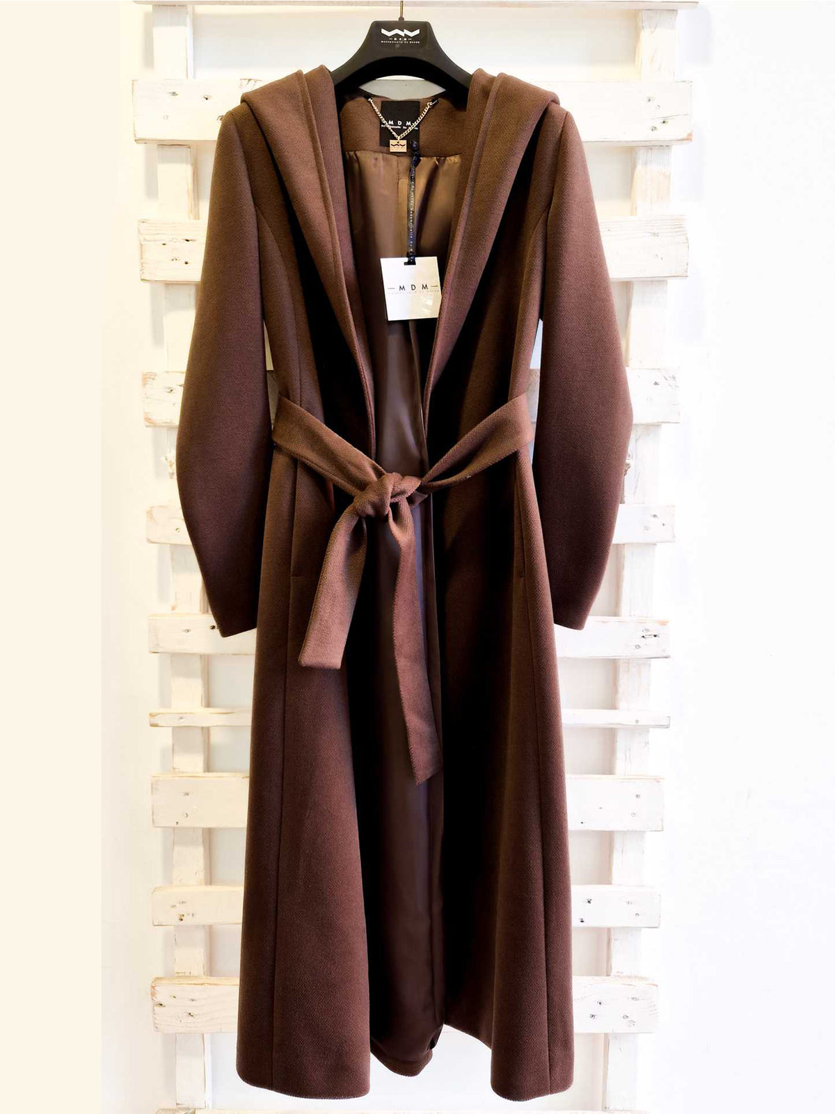 CAPPOTTO ACCAPPATOIO - Moka