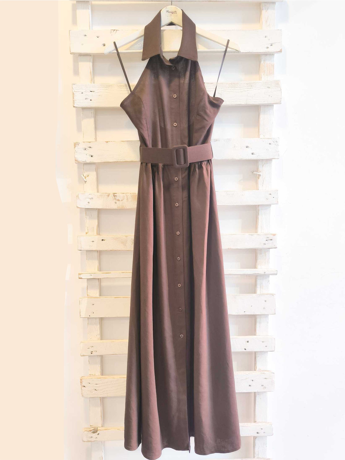 ABITO CHEMISIER - FONDENTE