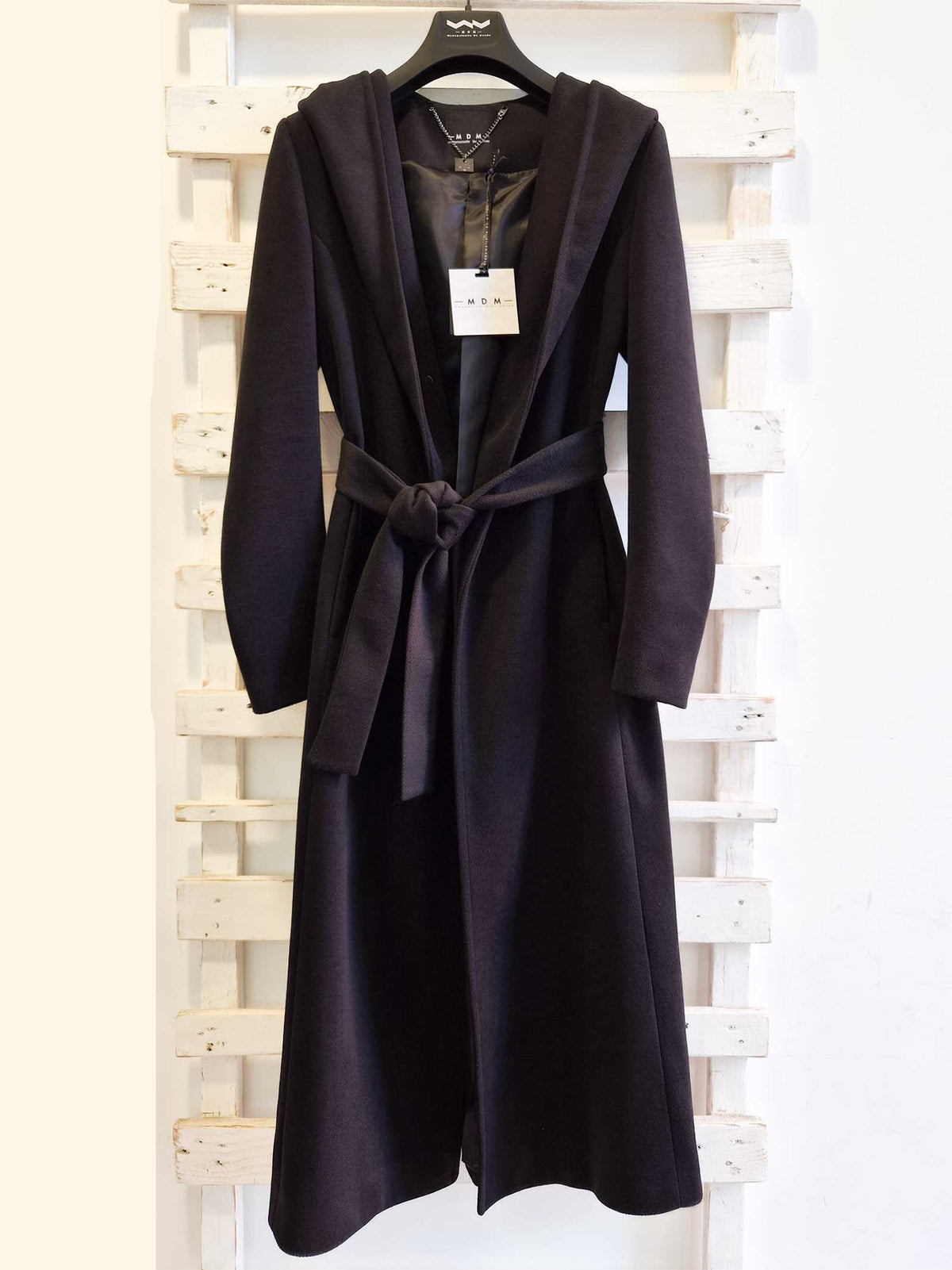 CAPPOTTO ACCAPPATOIO - nero
