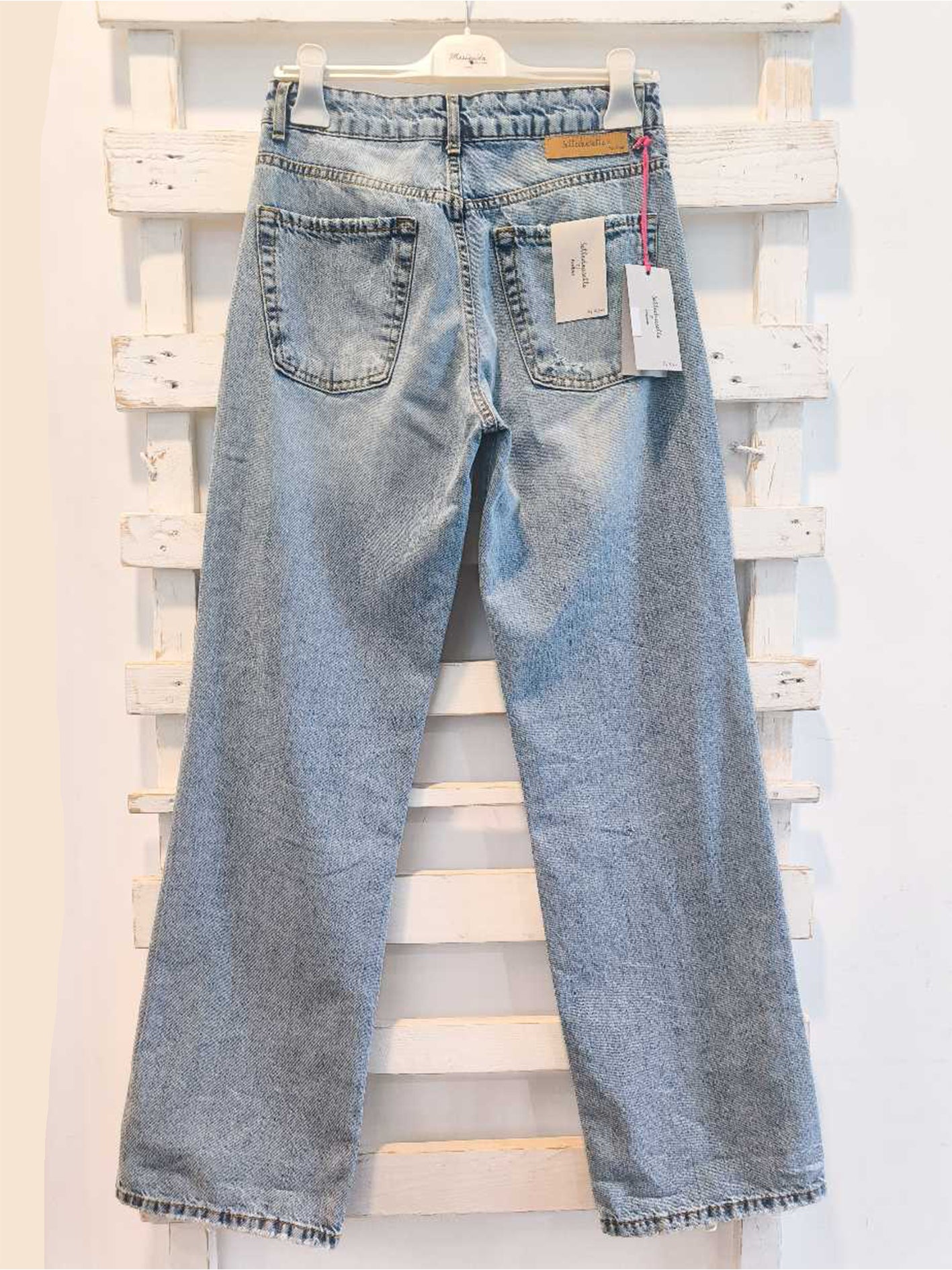 ROSY PALAZZO - DENIM CHIARO