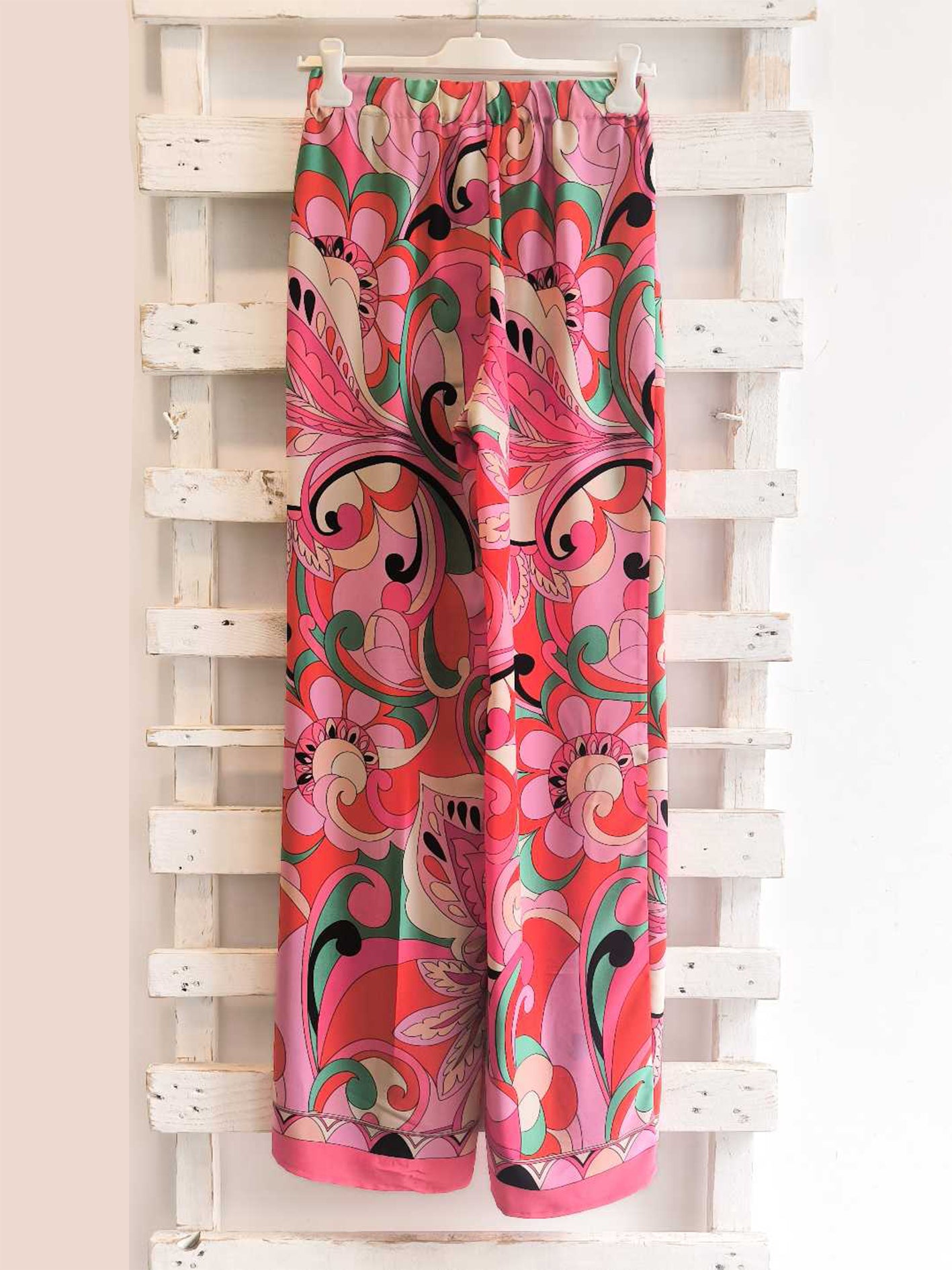 PANTALONE COULISSE - rosa