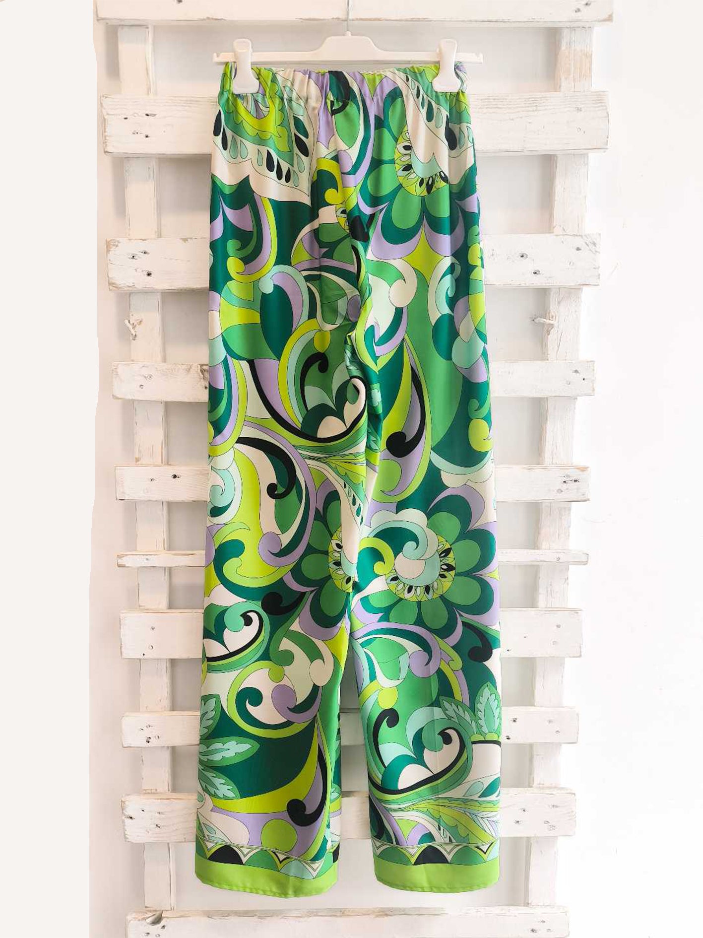 PANTALONE COULISSE - verde